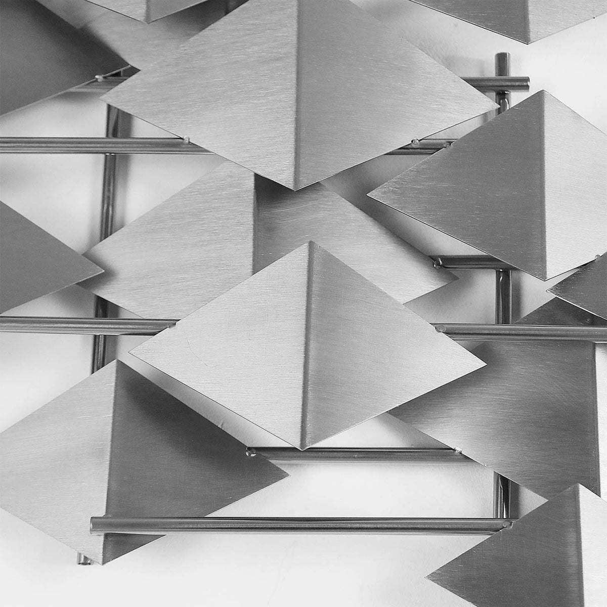 Display Item - The Silver Flock Handcrafted Stainless Steel Artwork Z08023-Ch Nakheel - DISPLAY ITEM - ebarza Furniture UAE | Shop Modern Furniture in Abu Dhabi & Dubai - مفروشات ايبازرا في الامارات | تسوق اثاث عصري وديكورات مميزة في دبي وابوظبي