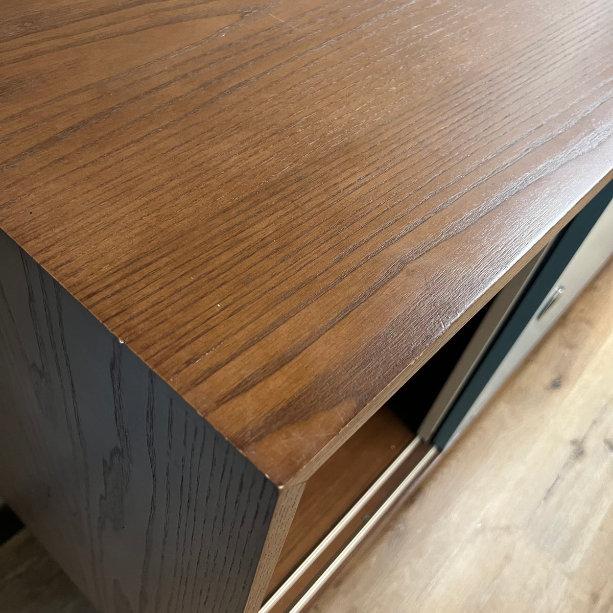 Display of Thun 196cm cabinet and sideboard by Beacon Civil, featuring sleek design and contemporary wooden finish.
