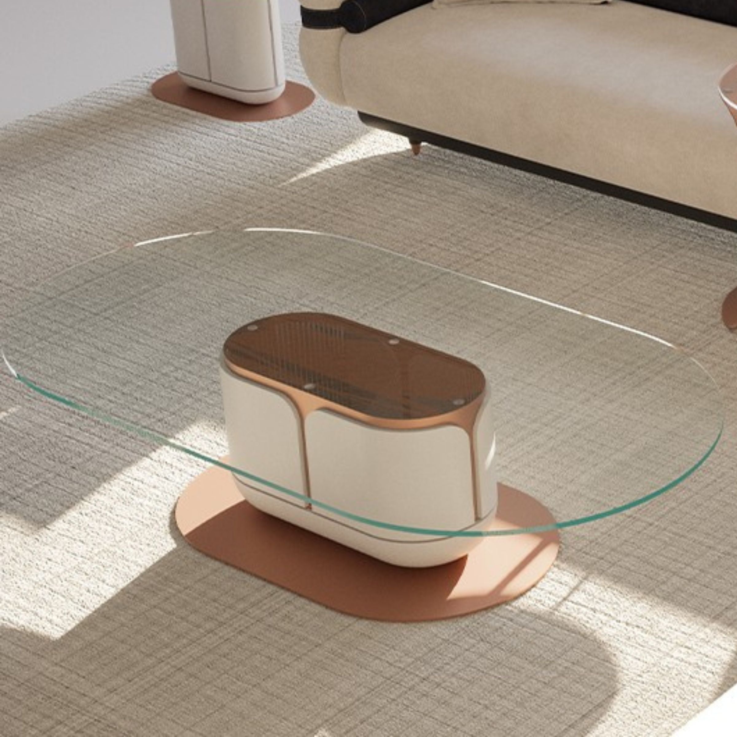 Display Item - TULIP COFFEE TABLE SHOTLP001-YAS - DISPLAY ITEM - ebarza Furniture UAE | Shop Modern Furniture in Abu Dhabi & Dubai - مفروشات ايبازرا في الامارات | تسوق اثاث عصري وديكورات مميزة في دبي وابوظبي