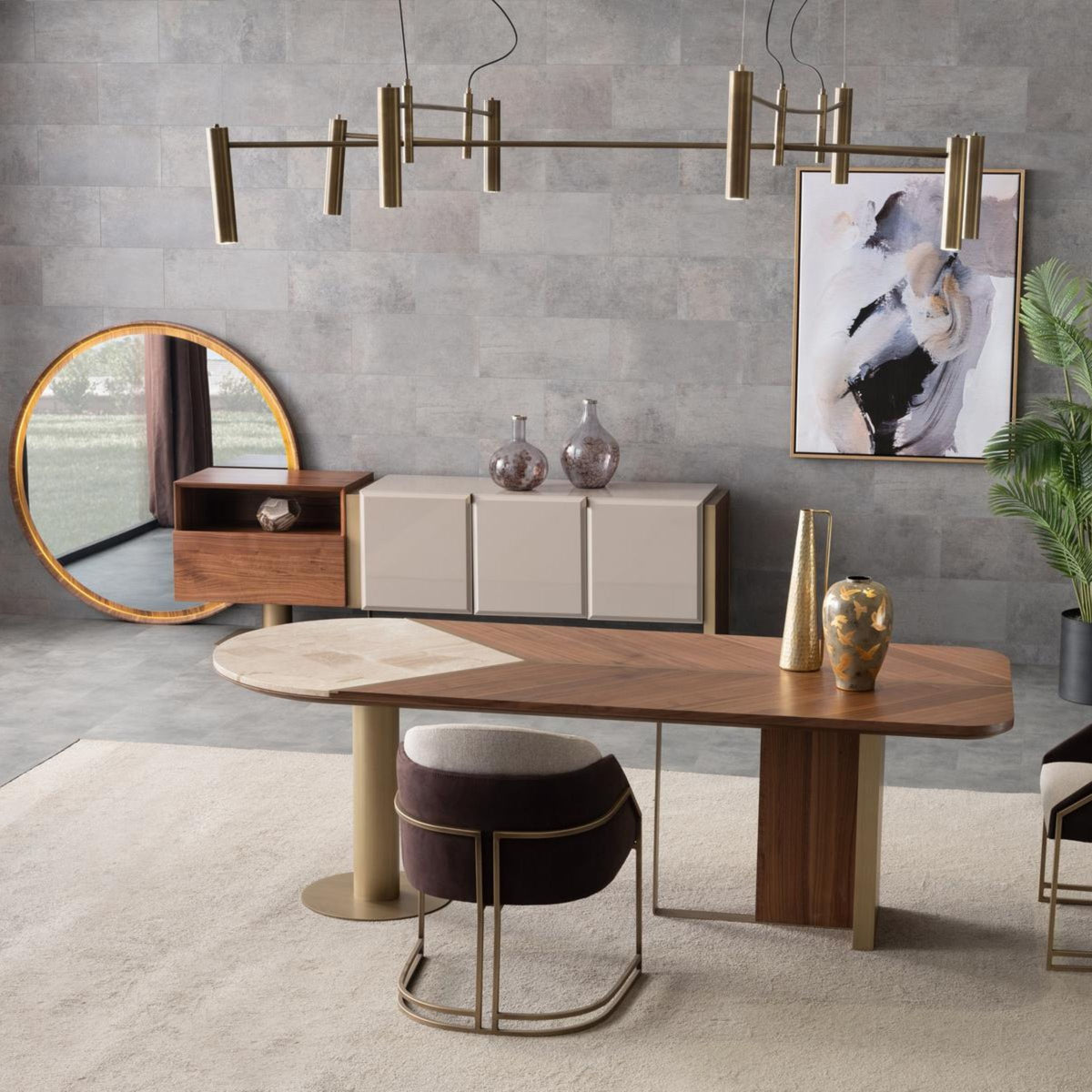 Modern ORIX Wagon Sideboard or console with sleek design and spacious storage, ideal for living or dining room decor.