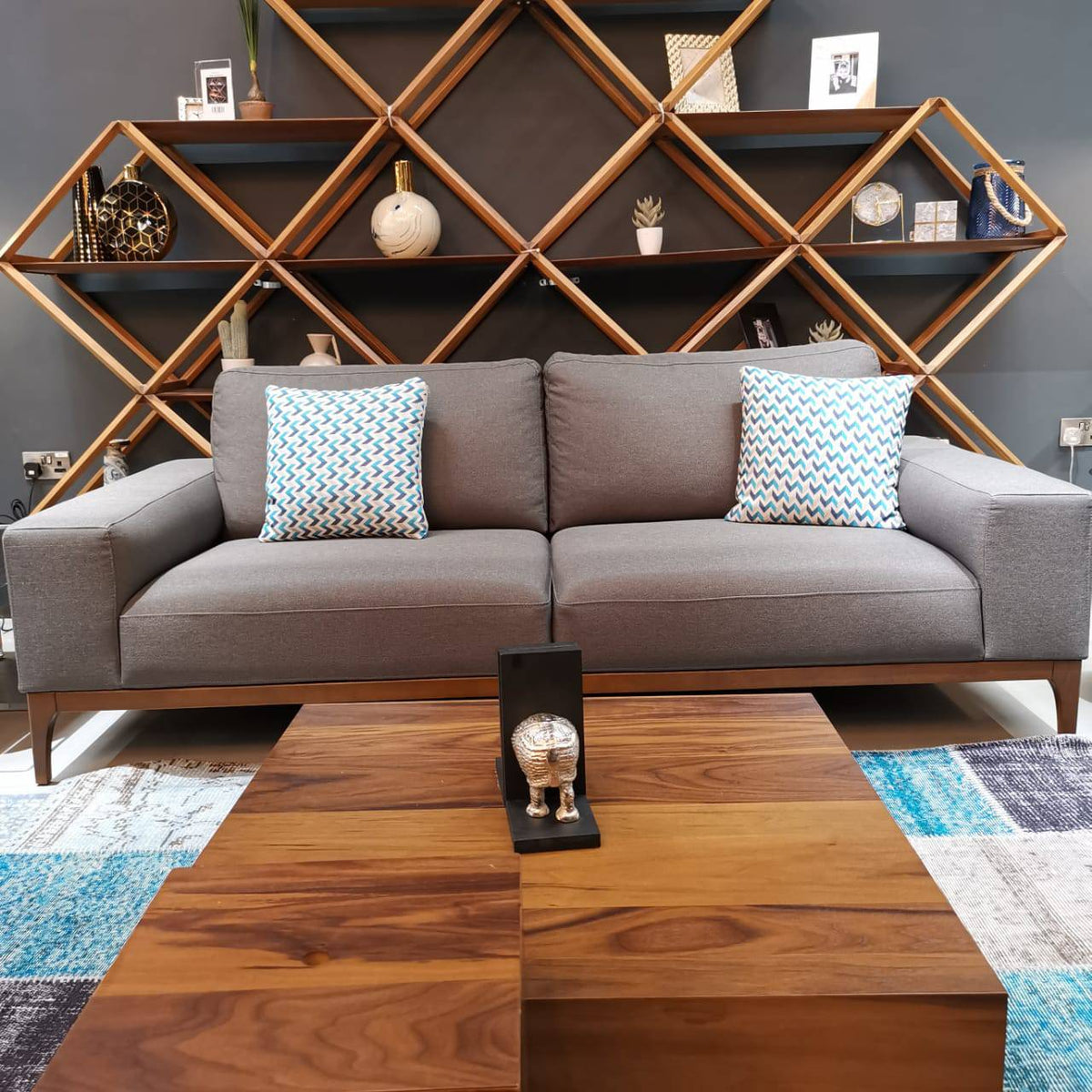 Display Piece - Secrete 3+1 Seater Sofa With Lounge Armchair Secs001 + Secs001-Lounge - DISPLAY ITEM - ebarza Furniture UAE | Shop Modern Furniture in Abu Dhabi & Dubai - مفروشات ايبازرا في الامارات | تسوق اثاث عصري وديكورات مميزة في دبي وابوظبي