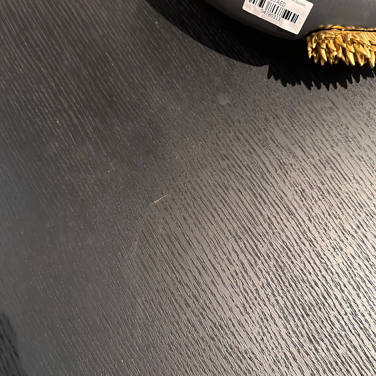 Display image of LODA Furniture Bug-240 dining table, showcasing its sleek wooden design and spacious tabletop.