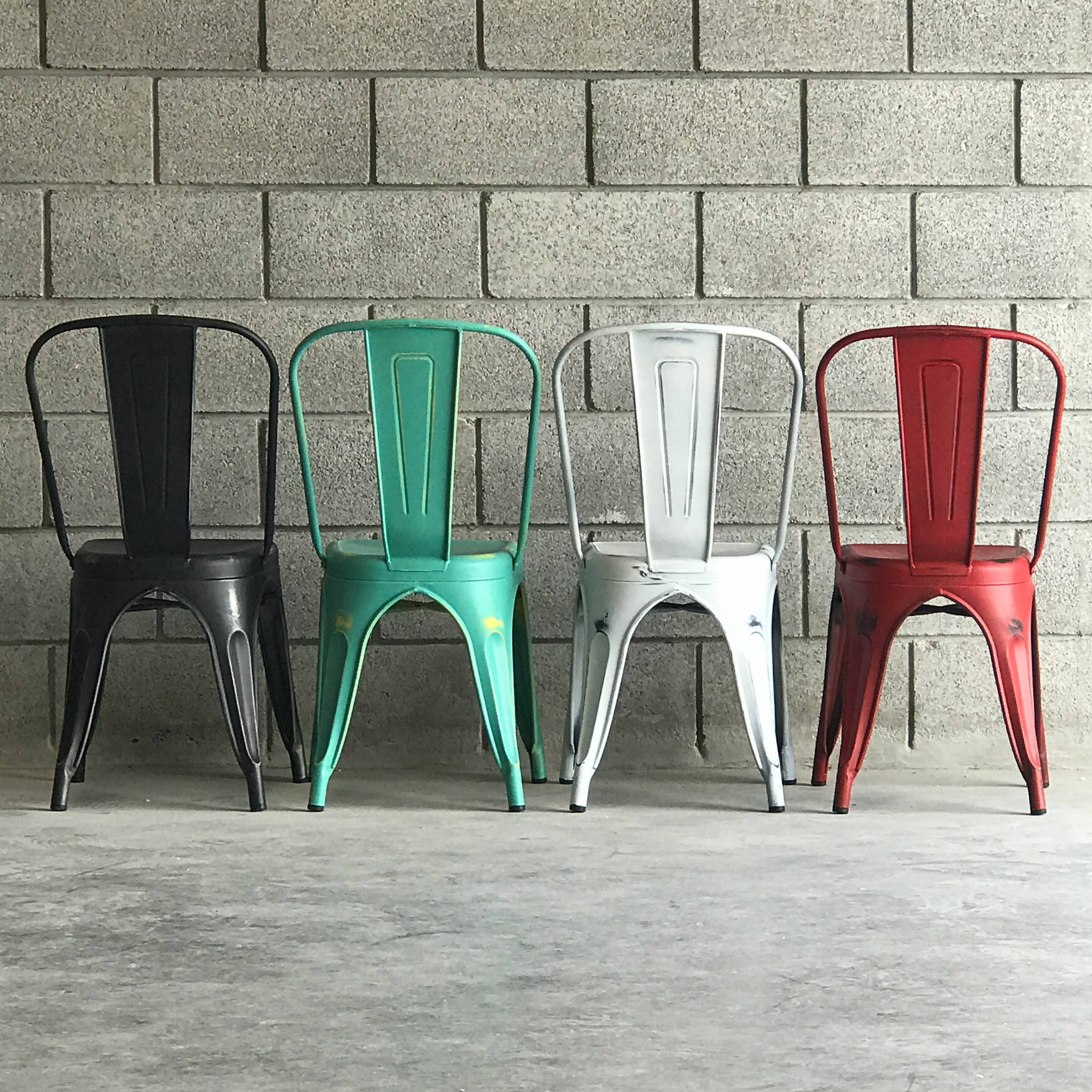 Distressed Antique Vintage Dinning Chair T01-Ba Mc-001R - Chairs - ebarza Furniture UAE | Shop Modern Furniture in Abu Dhabi & Dubai - مفروشات ايبازرا في الامارات | تسوق اثاث عصري وديكورات مميزة في دبي وابوظبي