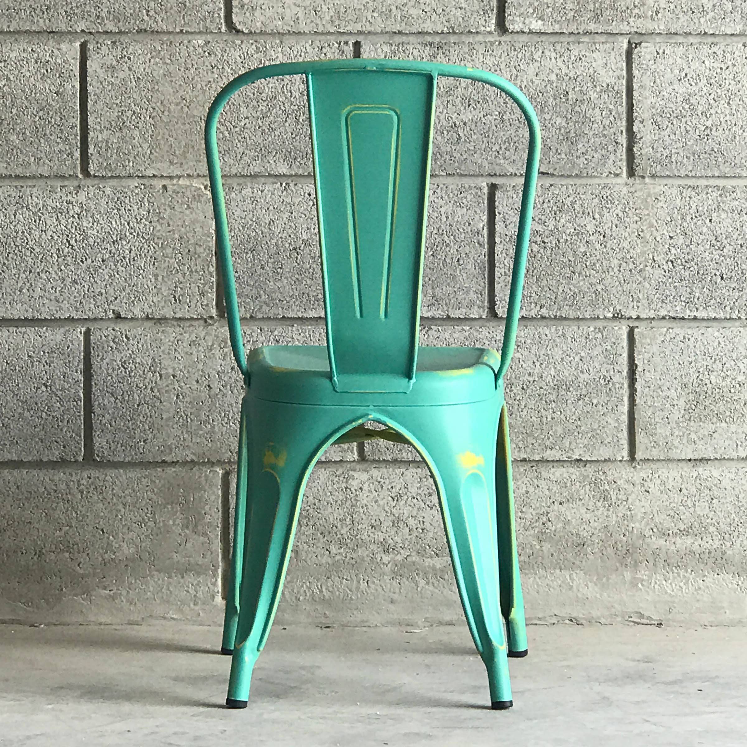 Distressed Antique Vintage Dinning Chair T01-Bl Mc-001R-Gr - Chairs - ebarza Furniture UAE | Shop Modern Furniture in Abu Dhabi & Dubai - مفروشات ايبازرا في الامارات | تسوق اثاث عصري وديكورات مميزة في دبي وابوظبي