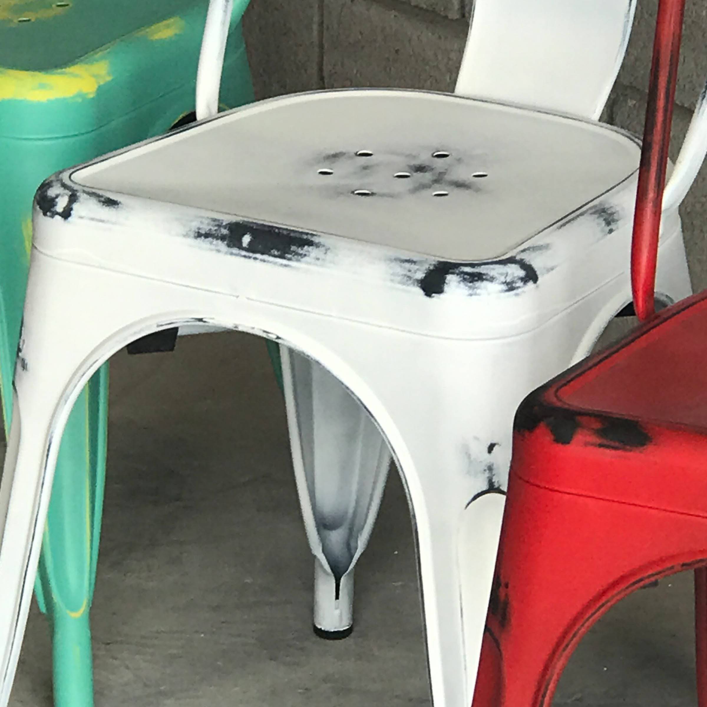 Distressed Antique Vintage Dinning Chair T01-Wa Mc-001R - Chairs - ebarza Furniture UAE | Shop Modern Furniture in Abu Dhabi & Dubai - مفروشات ايبازرا في الامارات | تسوق اثاث عصري وديكورات مميزة في دبي وابوظبي