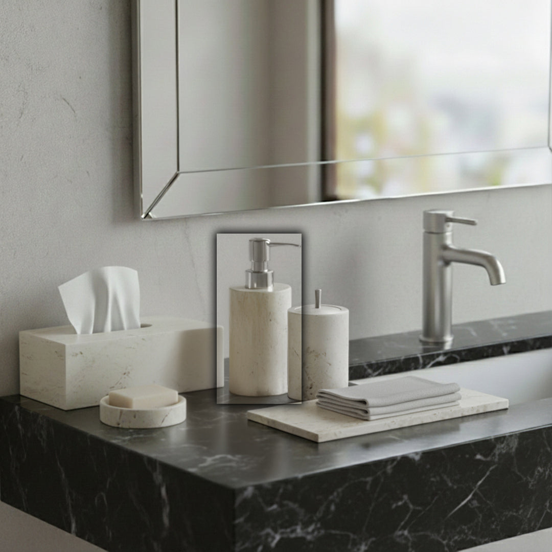 Dongshi Circular Hand Wash Bottle CBJ833-1B - Bathroom Accessories - ebarza Furniture UAE | Shop Modern Furniture in Abu Dhabi & Dubai - مفروشات ايبازرا في الامارات | تسوق اثاث عصري وديكورات مميزة في دبي وابوظبي