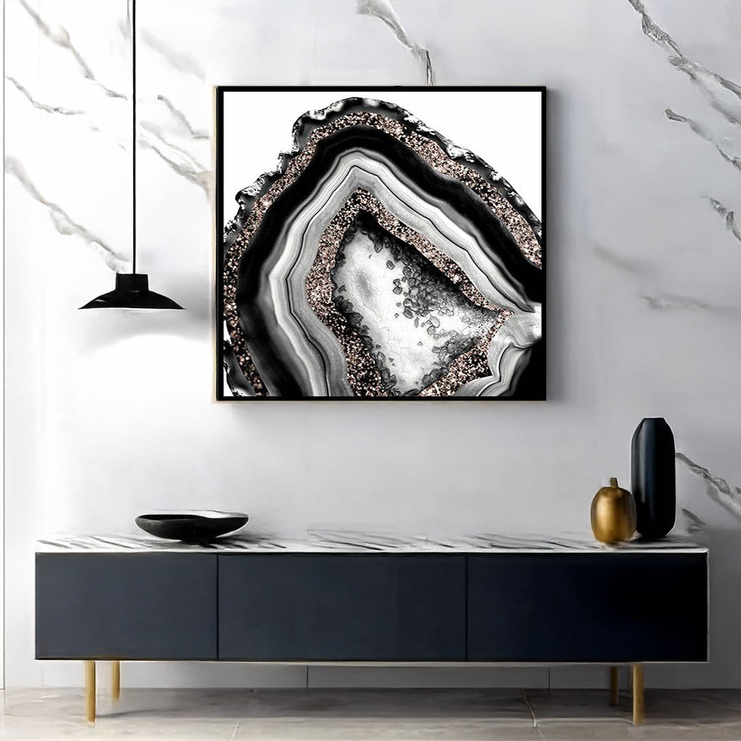 Natural White Stone Painting Wall Art Fa-H2009B - Paintings - ebarza Furniture UAE | Shop Modern Furniture in Abu Dhabi & Dubai - مفروشات ايبازرا في الامارات | تسوق اثاث عصري وديكورات مميزة في دبي وابوظبي