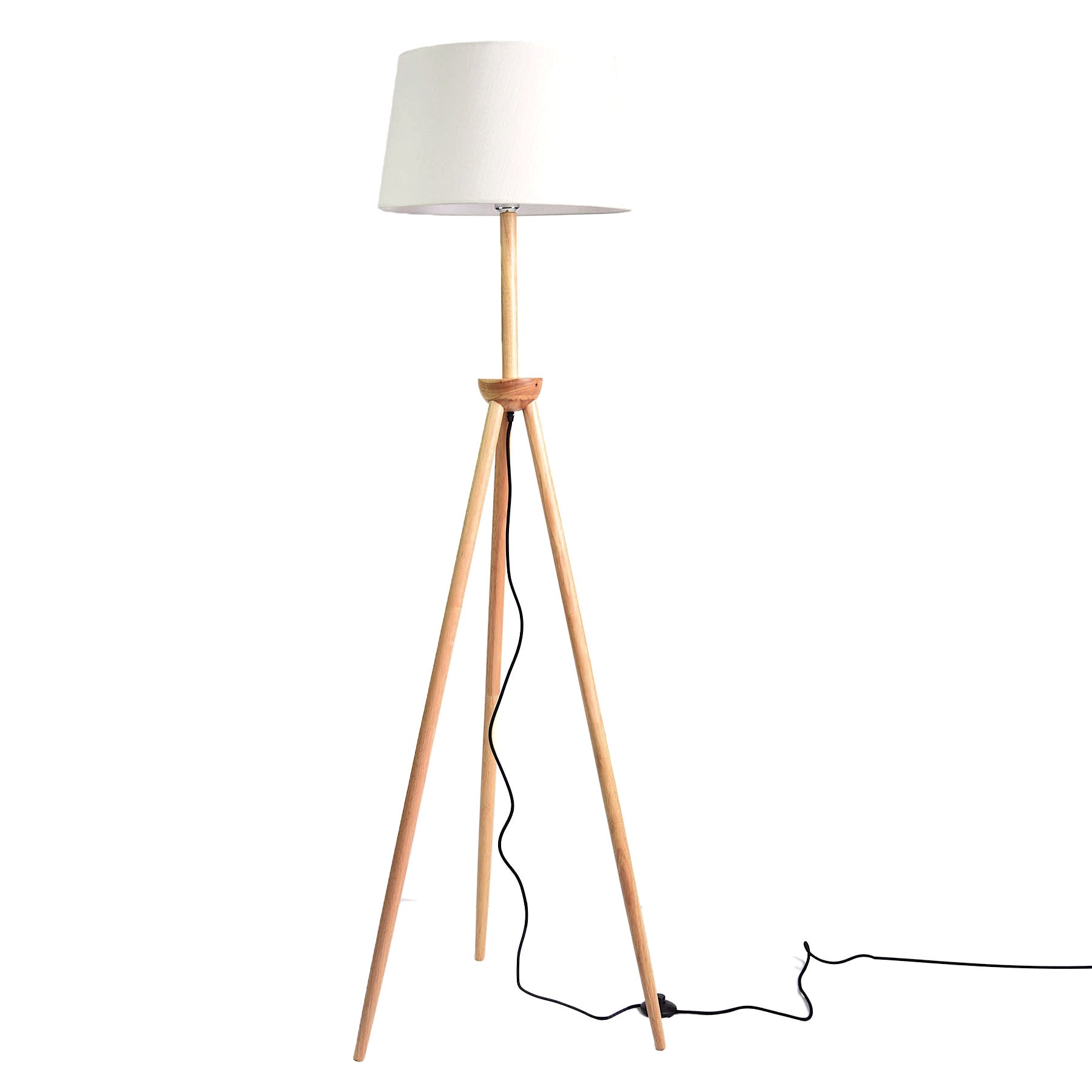 Buy Eames Solid Wood Floor Lamp Bpld009N ebarza Modern Furniture in Abu Dhabi & Dubai