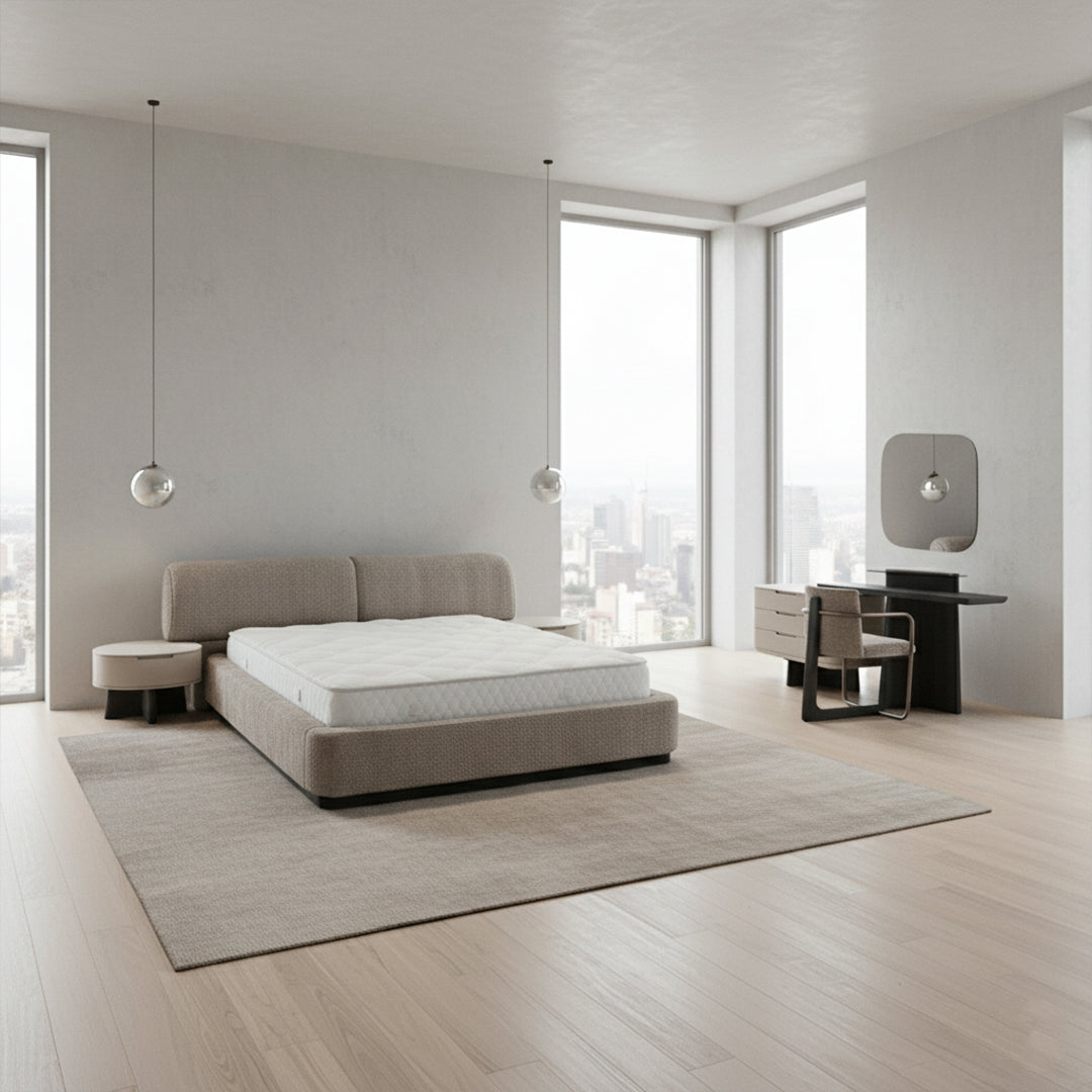 MARMO BEDSIDE TABLE - Bed Side Table - ebarza Furniture UAE | Shop Modern Furniture in Abu Dhabi & Dubai - مفروشات ايبازرا في الامارات | تسوق اثاث عصري وديكورات مميزة في دبي وابوظبي