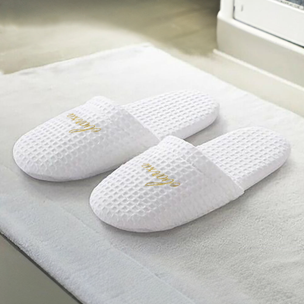 BEACON ebarza bathroom slippers, soft slip-on footwear with cushioned soles for comfortable indoor wear.