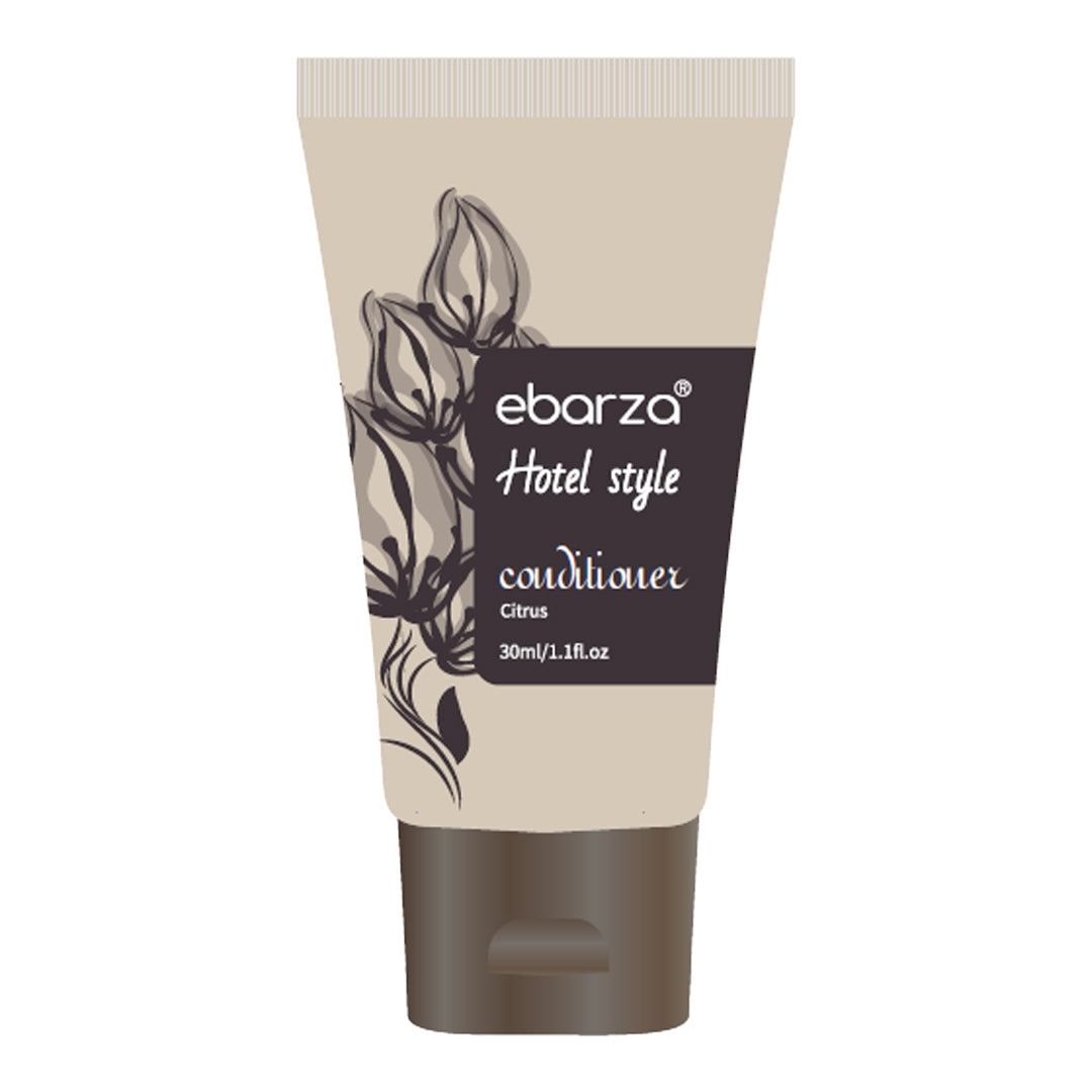 Ebarza Grapefruit Conditioner in a 30ml bottle by BEACON, featuring vibrant grapefruit design and conditioner inside.