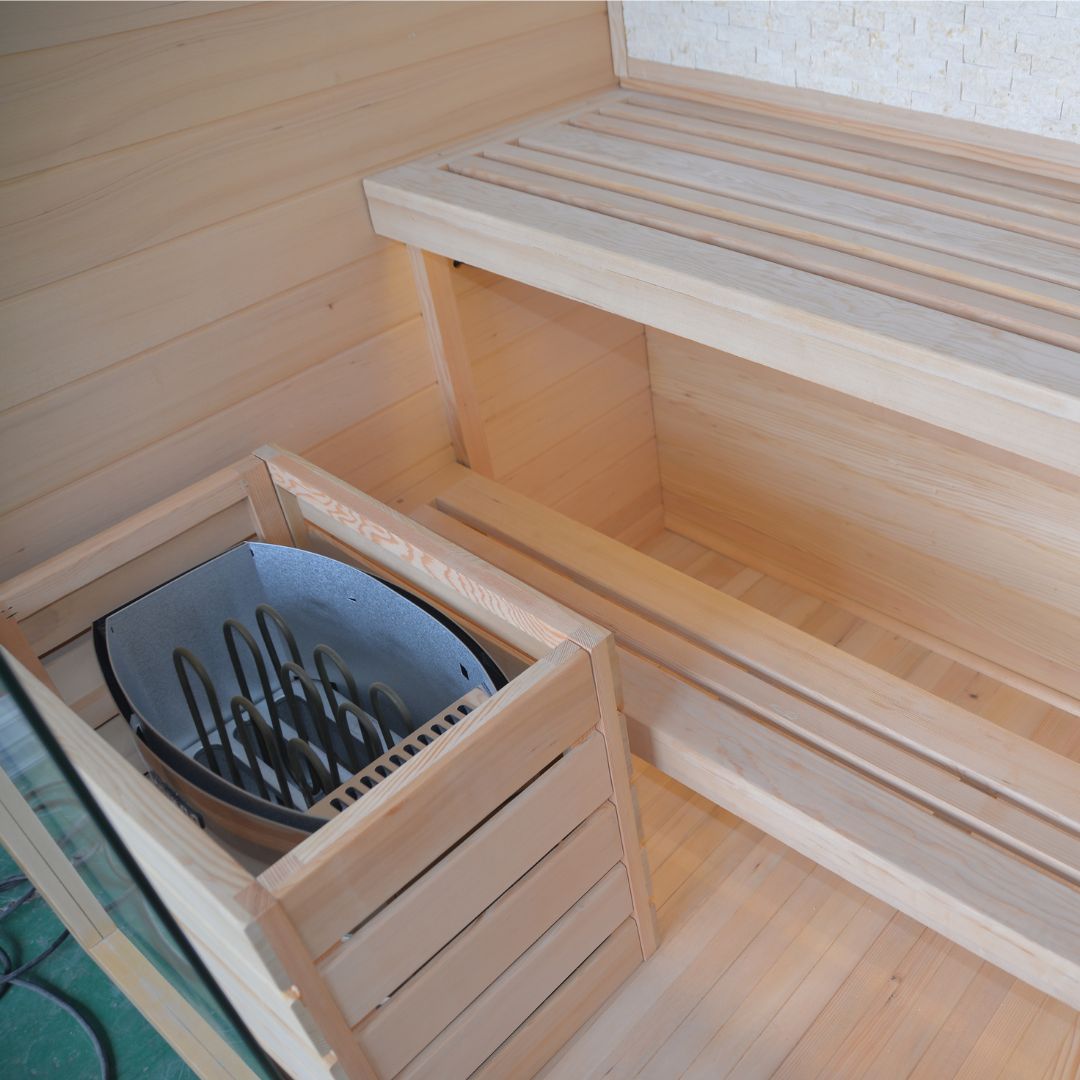Pre-order 120 Days Delivery EBARZA SAUNA ROOM LM-T02B - Sauna Room - ebarza Furniture UAE | Shop Modern Furniture in Abu Dhabi & Dubai - مفروشات ايبازرا في الامارات | تسوق اثاث عصري وديكورات مميزة في دبي وابوظبي