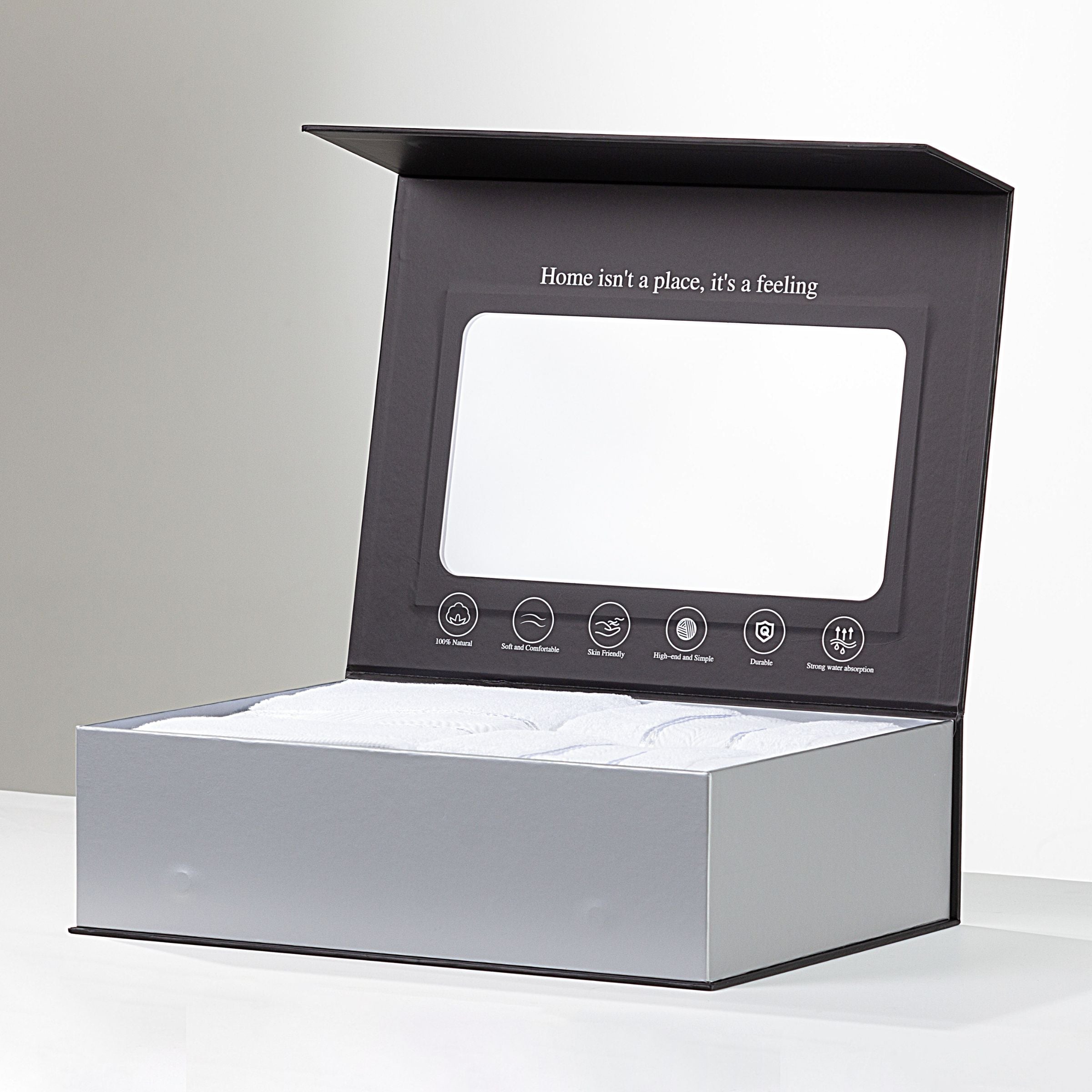 ebarza Shinning Towel Set EBTS-002 - Towels - ebarza Furniture UAE | Shop Modern Furniture in Abu Dhabi & Dubai - مفروشات ايبازرا في الامارات | تسوق اثاث عصري وديكورات مميزة في دبي وابوظبي