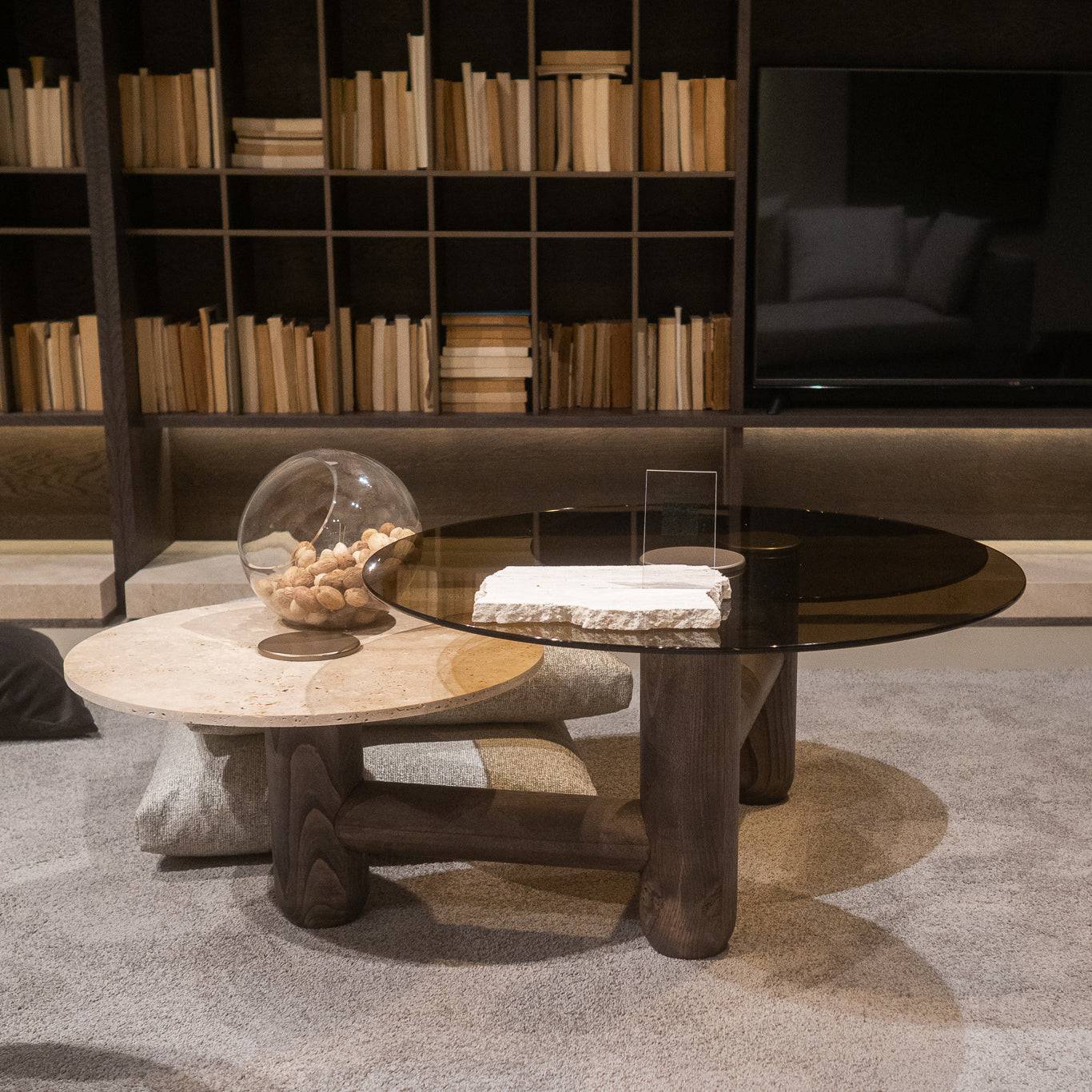 Edessa Center Table Edsa-Ct01 -  Coffee Tables | طاولة وسط إيديسا - ebarza Furniture UAE | Shop Modern Furniture in Abu Dhabi & Dubai - مفروشات ايبازرا في الامارات | تسوق اثاث عصري وديكورات مميزة في دبي وابوظبي