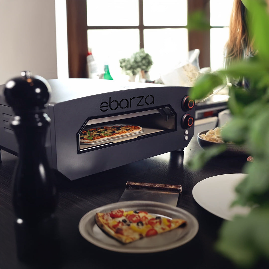 Electric Pizza Oven PZ-001 S - Kitchen Appliances - ebarza Furniture UAE | Shop Modern Furniture in Abu Dhabi & Dubai - مفروشات ايبازرا في الامارات | تسوق اثاث عصري وديكورات مميزة في دبي وابوظبي