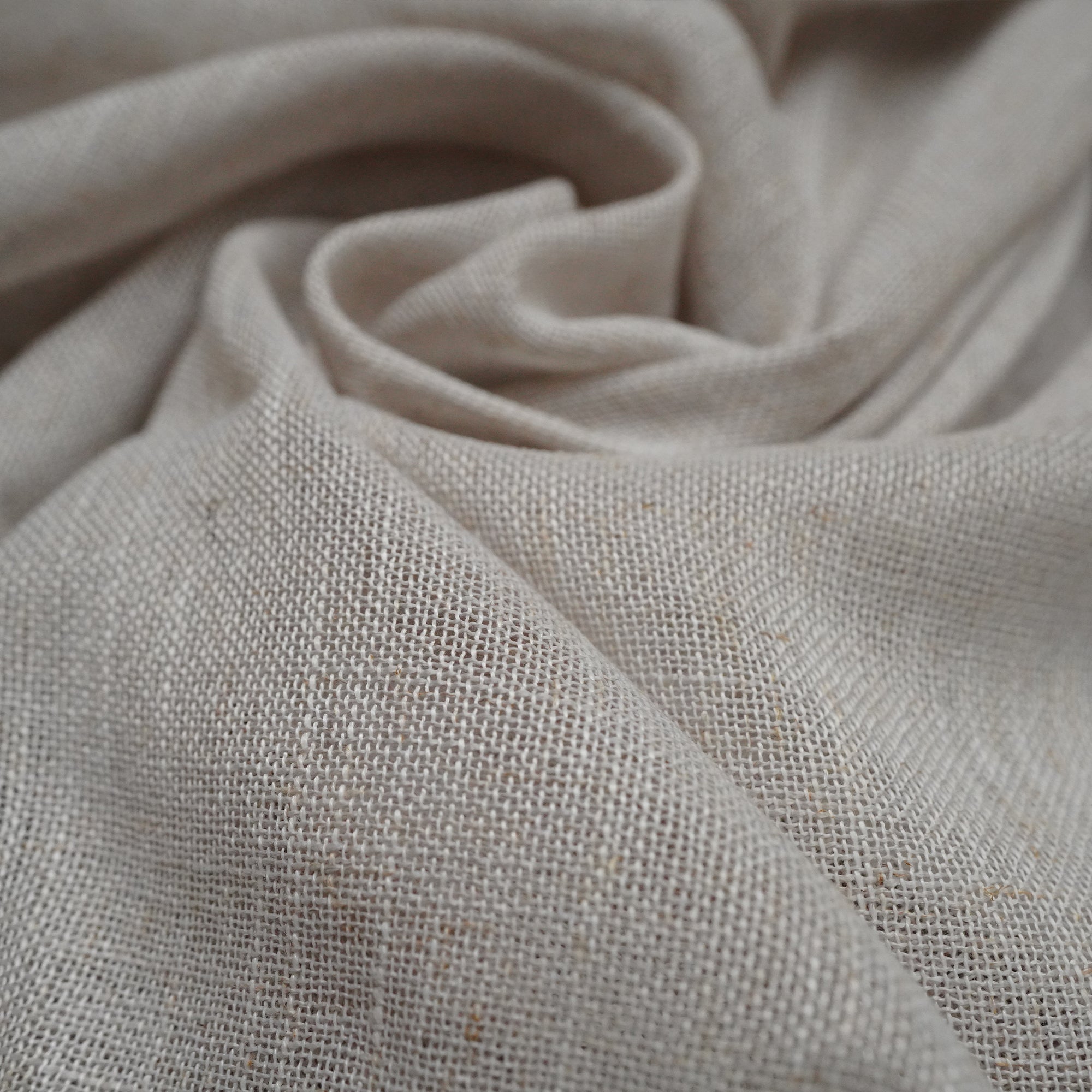 Elegant AROSA window curtain fabric in Smoke by QJDG, featuring soft drape and stylish design for modern window decor.