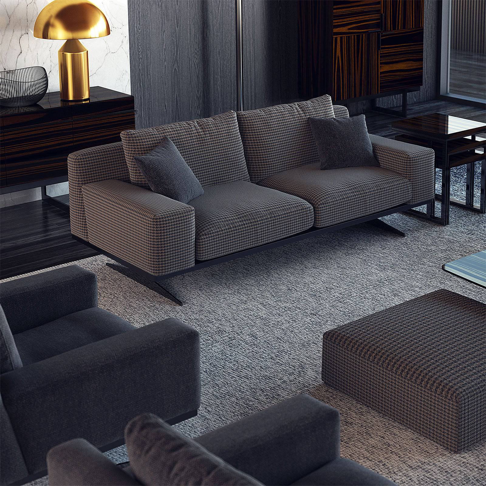 Elegant Sofa Elegant001-Sofa - Sofas - ebarza Furniture UAE | Shop Modern Furniture in Abu Dhabi & Dubai - مفروشات ايبازرا في الامارات | تسوق اثاث عصري وديكورات مميزة في دبي وابوظبي