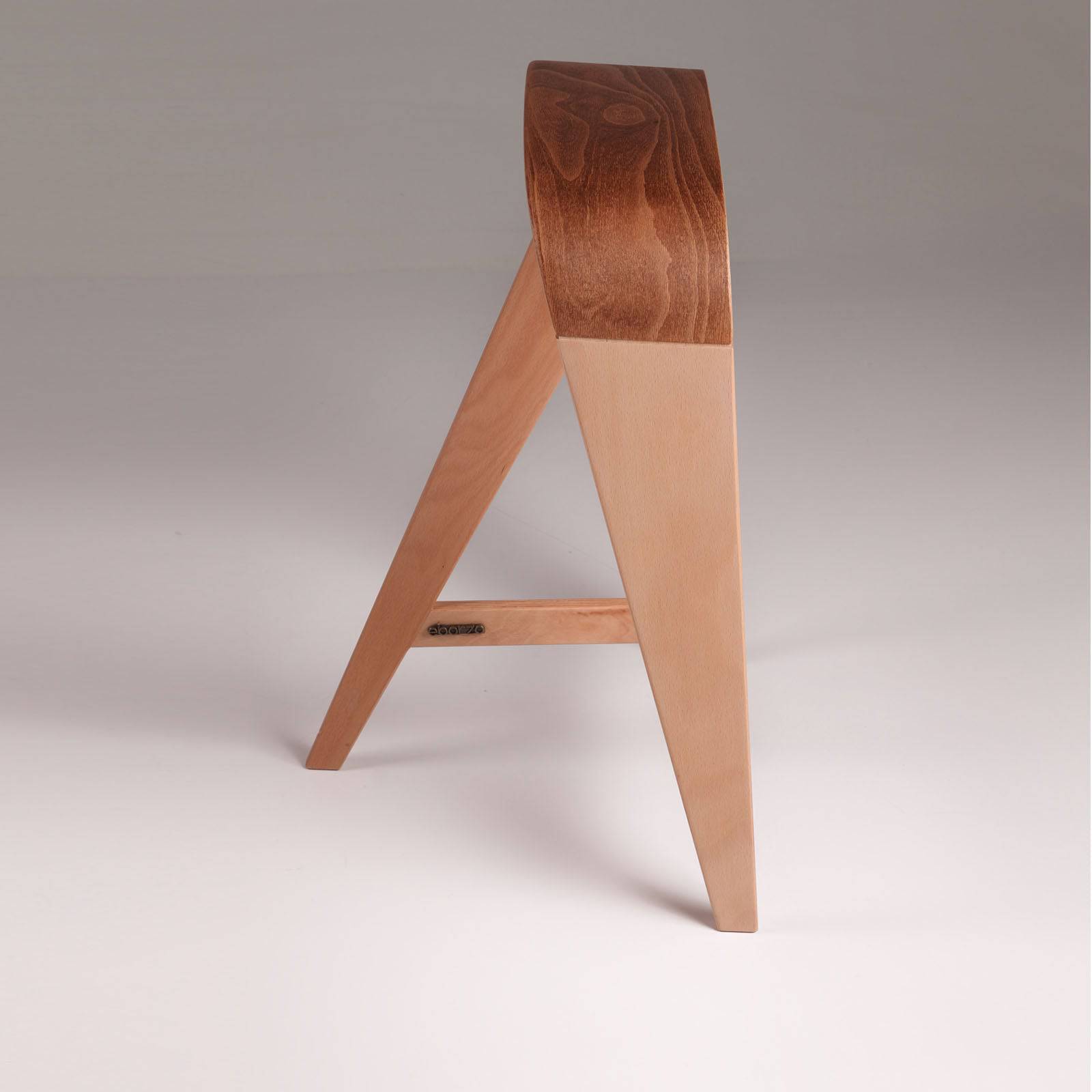 Elif Wooden Bar Stool Rtim001 - Bar Stools - ebarza Furniture UAE | Shop Modern Furniture in Abu Dhabi & Dubai - مفروشات ايبازرا في الامارات | تسوق اثاث عصري وديكورات مميزة في دبي وابوظبي