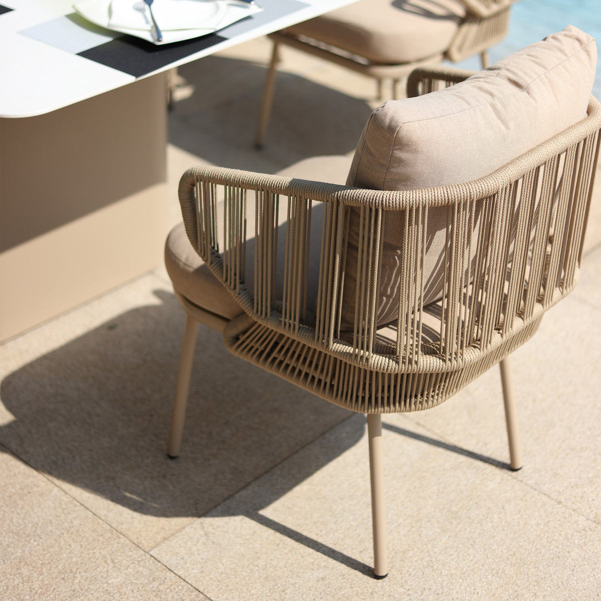 Embrace Outdoor Dining Chair MYX-DC1040 - Outdoor Chairs - ebarza Furniture UAE | Shop Modern Furniture in Abu Dhabi & Dubai - مفروشات ايبازرا في الامارات | تسوق اثاث عصري وديكورات مميزة في دبي وابوظبي