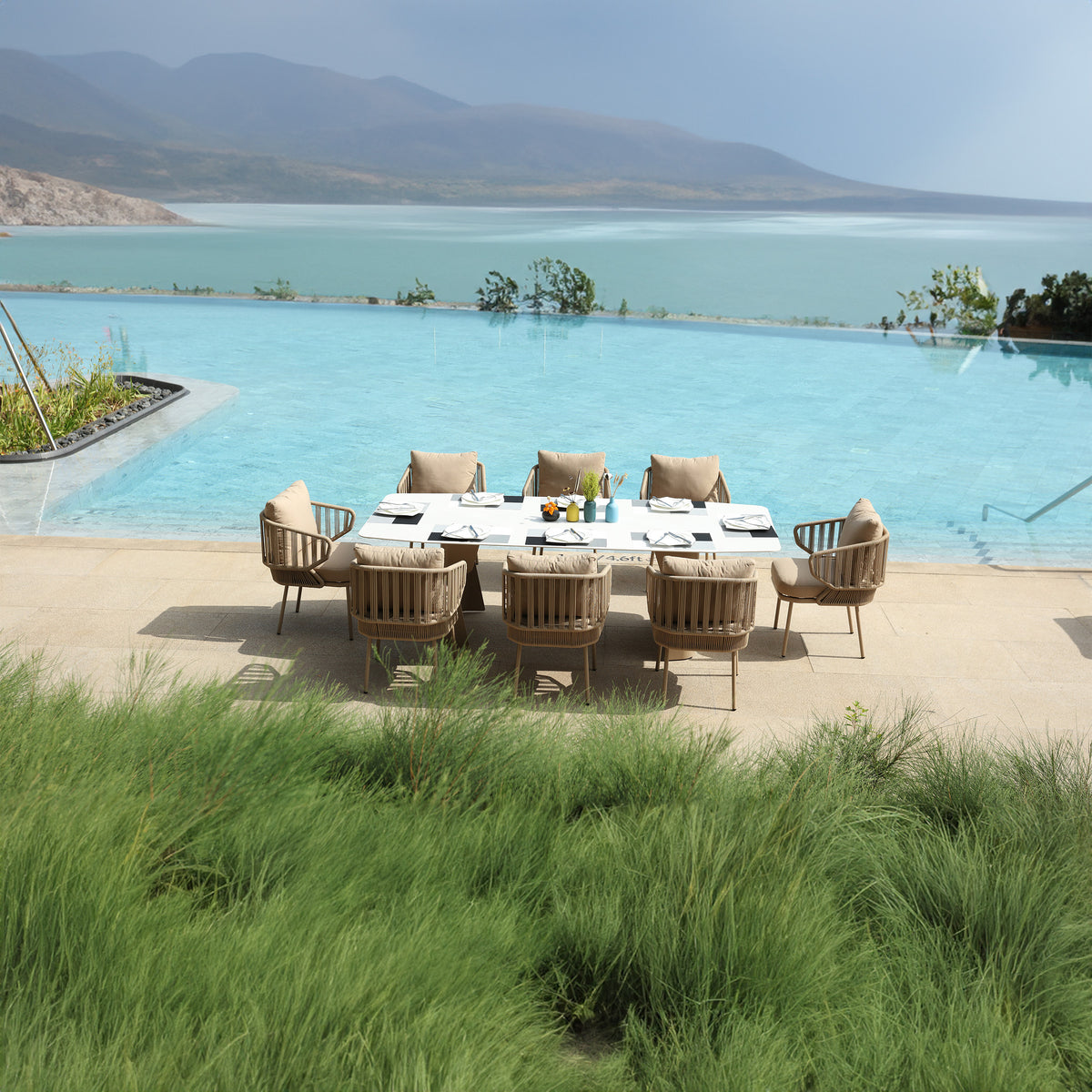 Embrace Outdoor Dining Chair MYX-DC1040 - Outdoor Chairs - ebarza Furniture UAE | Shop Modern Furniture in Abu Dhabi & Dubai - مفروشات ايبازرا في الامارات | تسوق اثاث عصري وديكورات مميزة في دبي وابوظبي