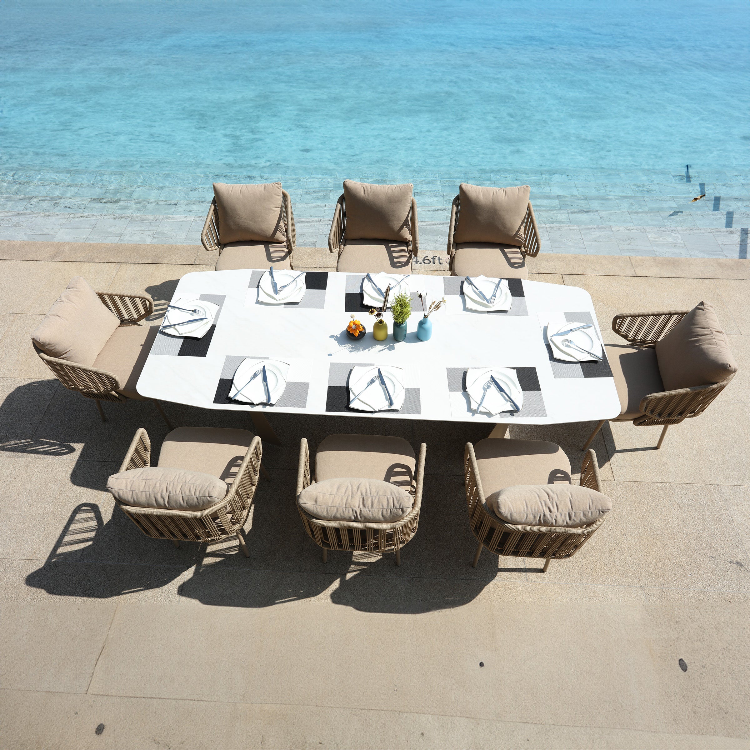 Embrace Outdoor Dining Chair MYX-DC1040 - Outdoor Chairs - ebarza Furniture UAE | Shop Modern Furniture in Abu Dhabi & Dubai - مفروشات ايبازرا في الامارات | تسوق اثاث عصري وديكورات مميزة في دبي وابوظبي