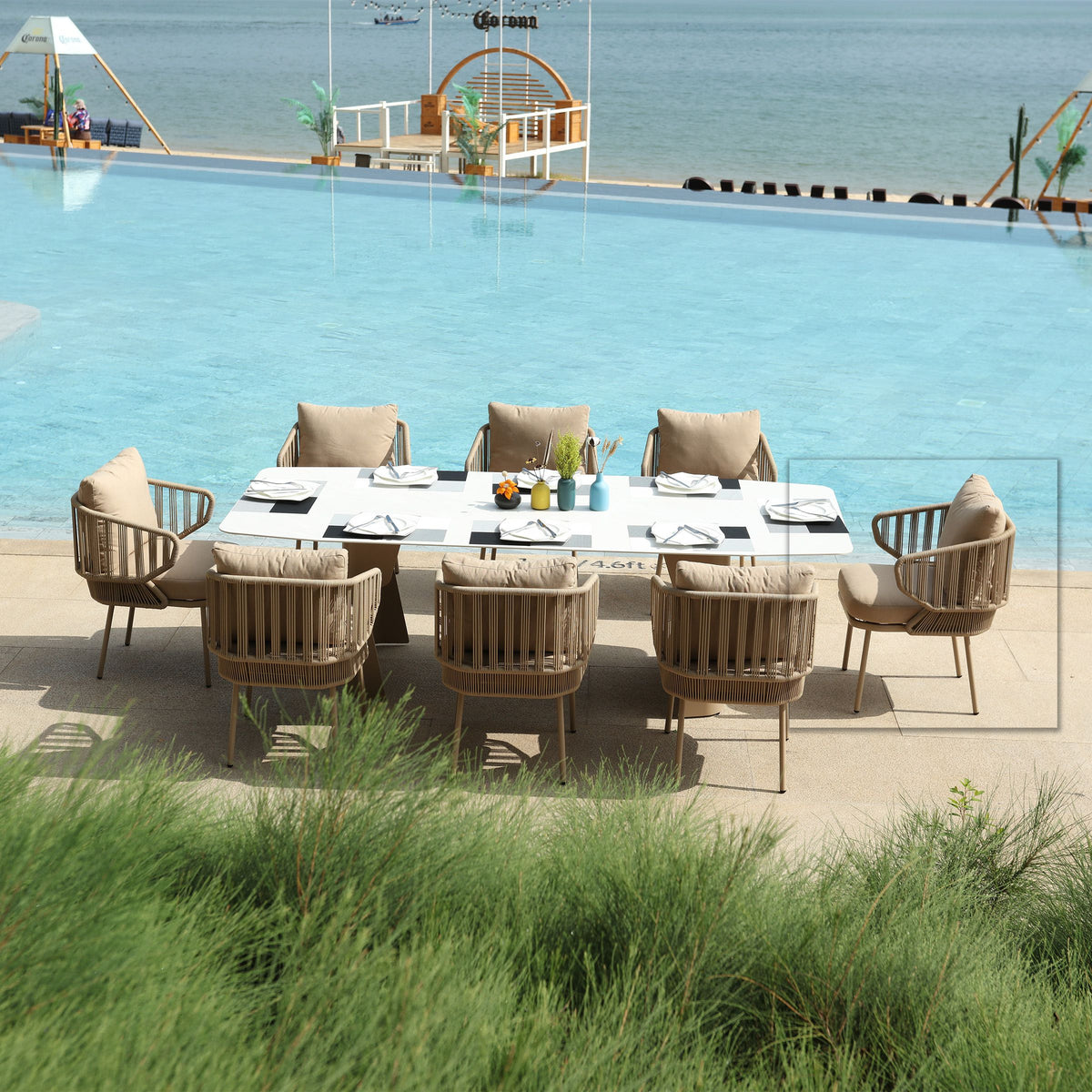 Embrace Outdoor Dining Chair MYX-DC1040 - Outdoor Chairs - ebarza Furniture UAE | Shop Modern Furniture in Abu Dhabi & Dubai - مفروشات ايبازرا في الامارات | تسوق اثاث عصري وديكورات مميزة في دبي وابوظبي