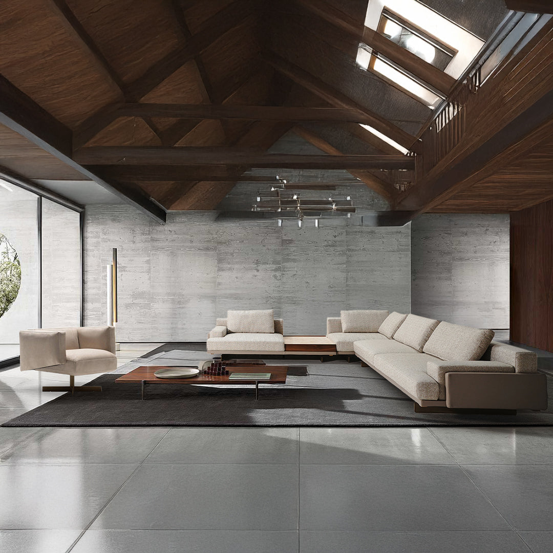 Era Corner Sofa With Table Module Era-Sofa - Sofas - ebarza Furniture UAE | Shop Modern Furniture in Abu Dhabi & Dubai - مفروشات ايبازرا في الامارات | تسوق اثاث عصري وديكورات مميزة في دبي وابوظبي