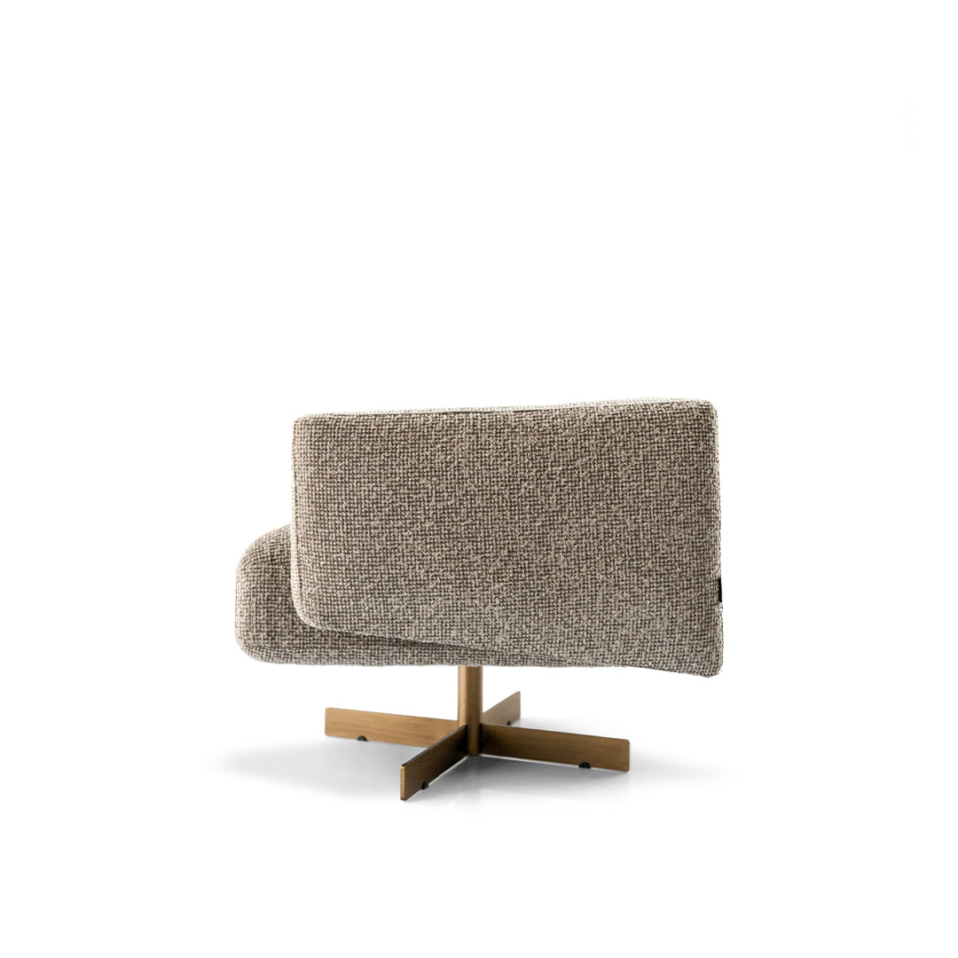 HOMAGE KOLTUK Era Fabric Armchair ARM-EF001 with plush cushioning and modern design for comfortable seating.