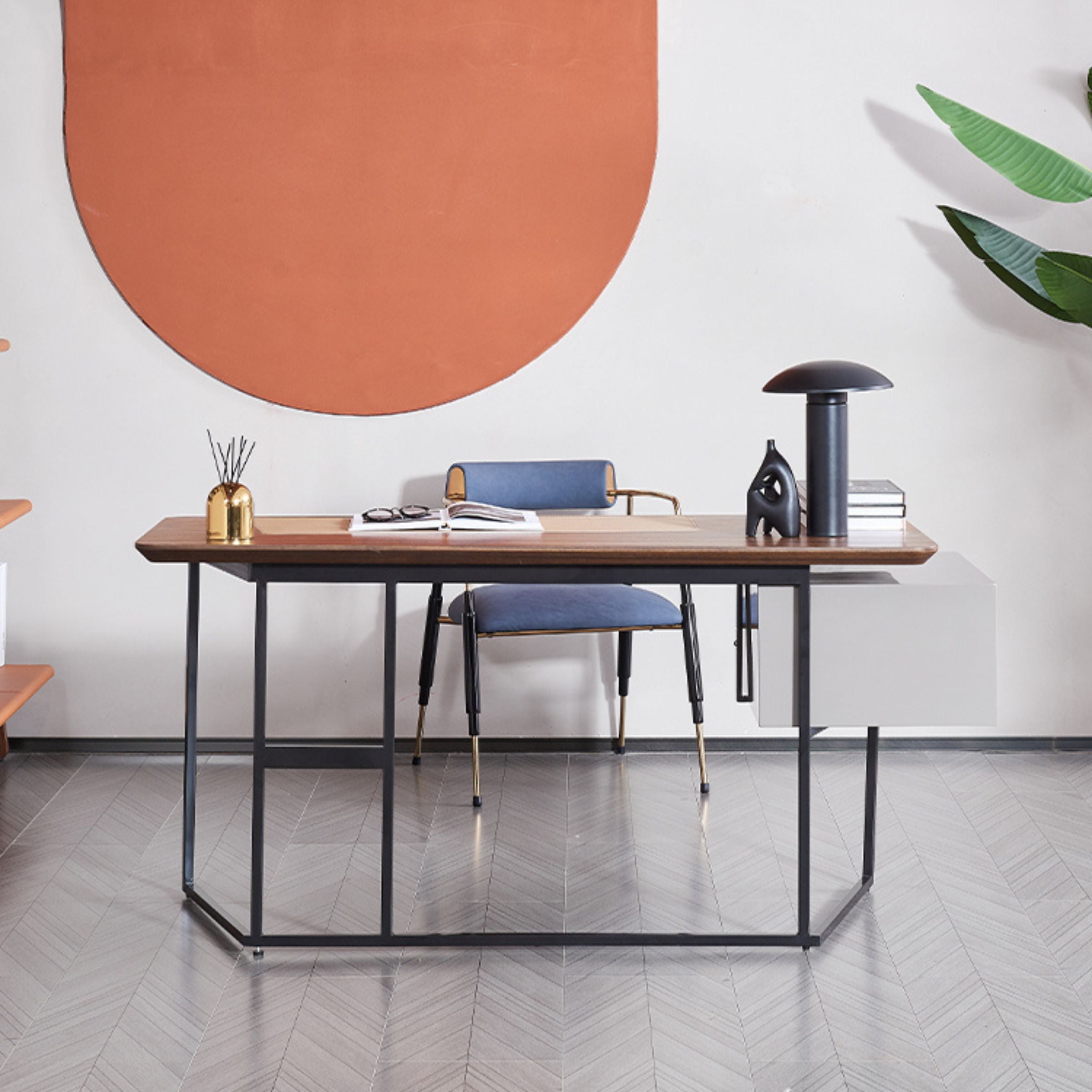 Eucalyptus Veneer Office/ Dresser MLL-J04 - Office Desks - ebarza Furniture UAE | Shop Modern Furniture in Abu Dhabi & Dubai - مفروشات ايبازرا في الامارات | تسوق اثاث عصري وديكورات مميزة في دبي وابوظبي