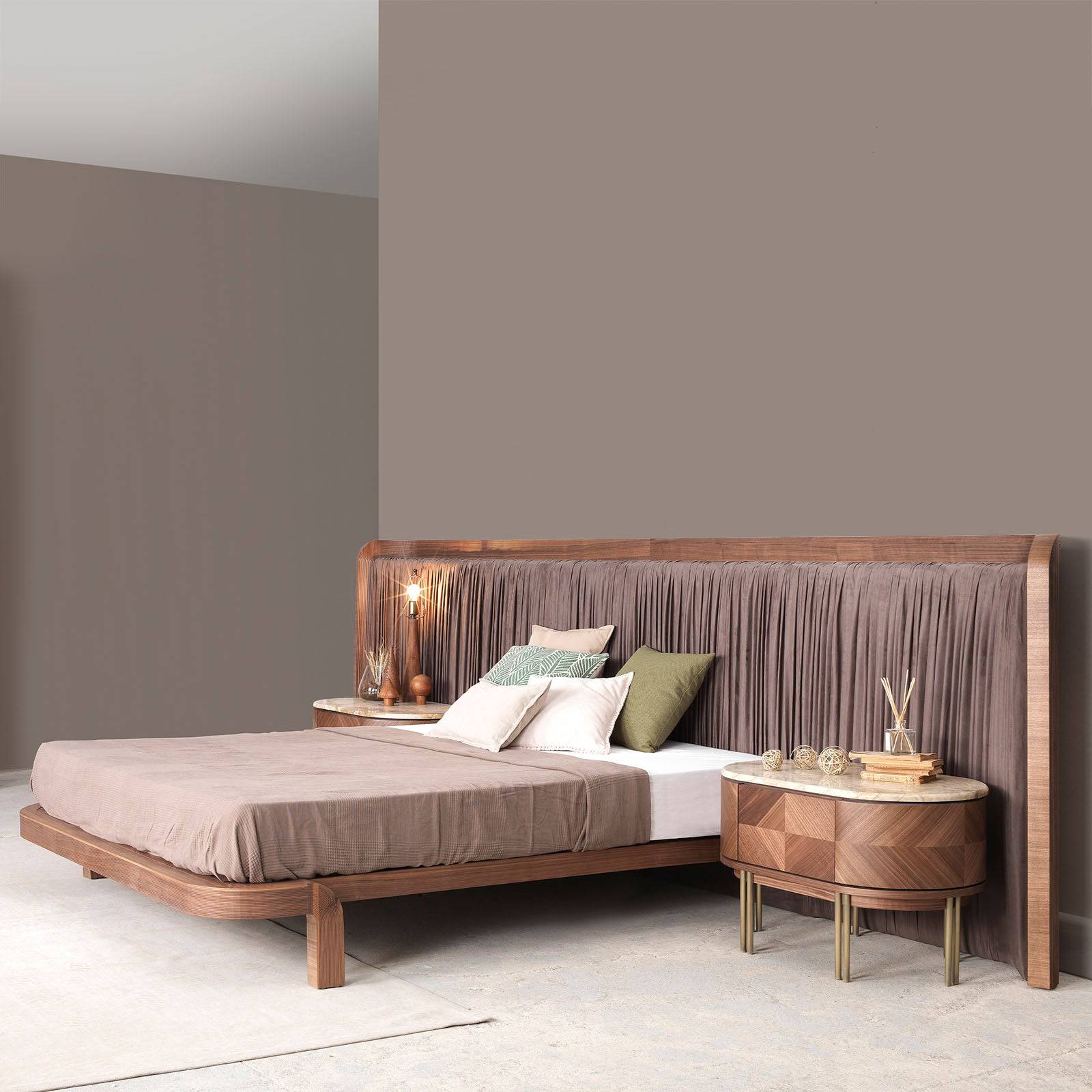 Display Item - Eva King Size Bedstead Eva-Bed Nakheel - DISPLAY ITEM - ebarza Furniture UAE | Shop Modern Furniture in Abu Dhabi & Dubai - مفروشات ايبازرا في الامارات | تسوق اثاث عصري وديكورات مميزة في دبي وابوظبي
