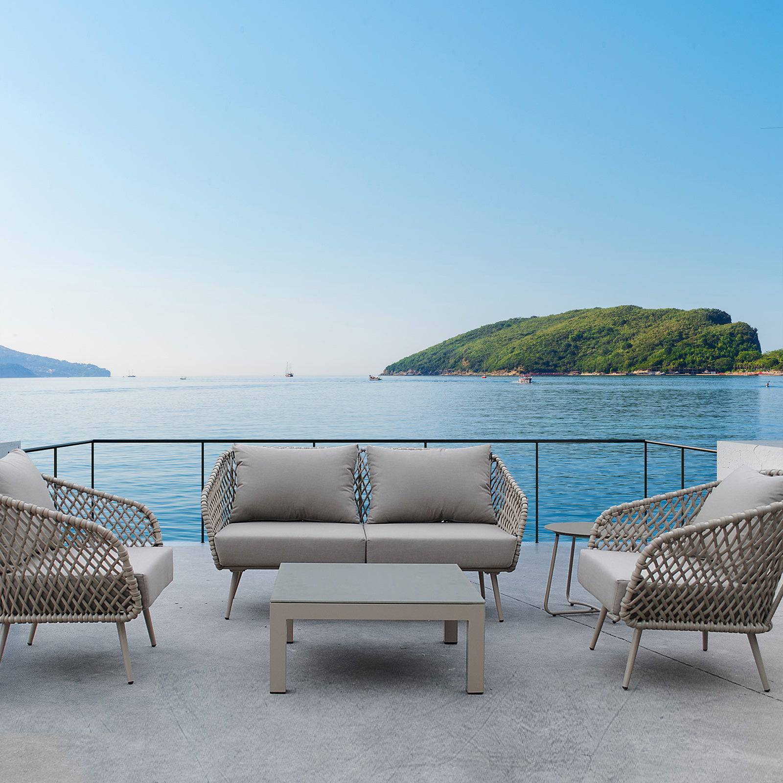 Evolve Outdoor Armchair 28510301 - Outdoor Chairs - ebarza Furniture UAE | Shop Modern Furniture in Abu Dhabi & Dubai - مفروشات ايبازرا في الامارات | تسوق اثاث عصري وديكورات مميزة في دبي وابوظبي