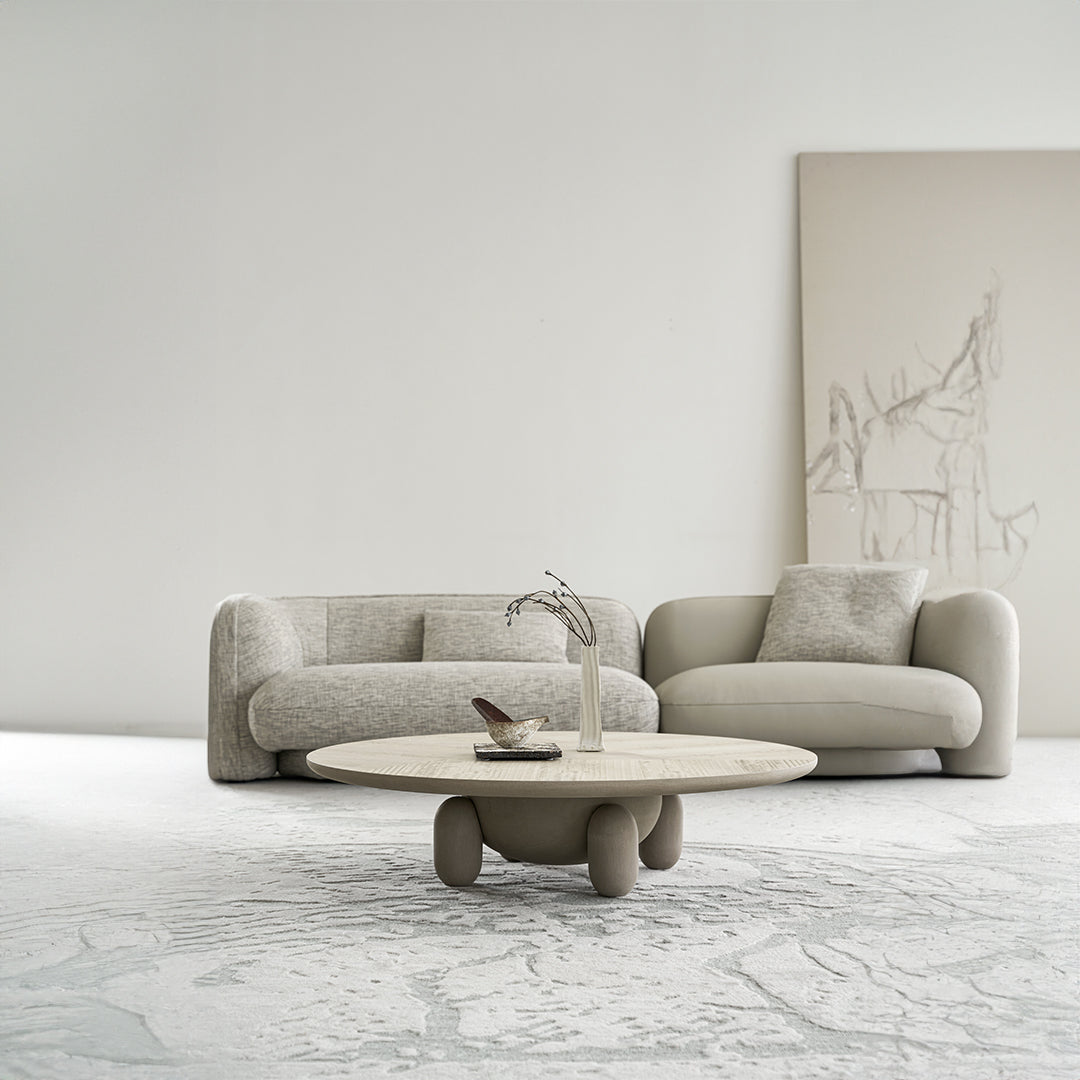 BEACON Ferrara veneer top coffee table with sleek rectangular design and modern wood finish.