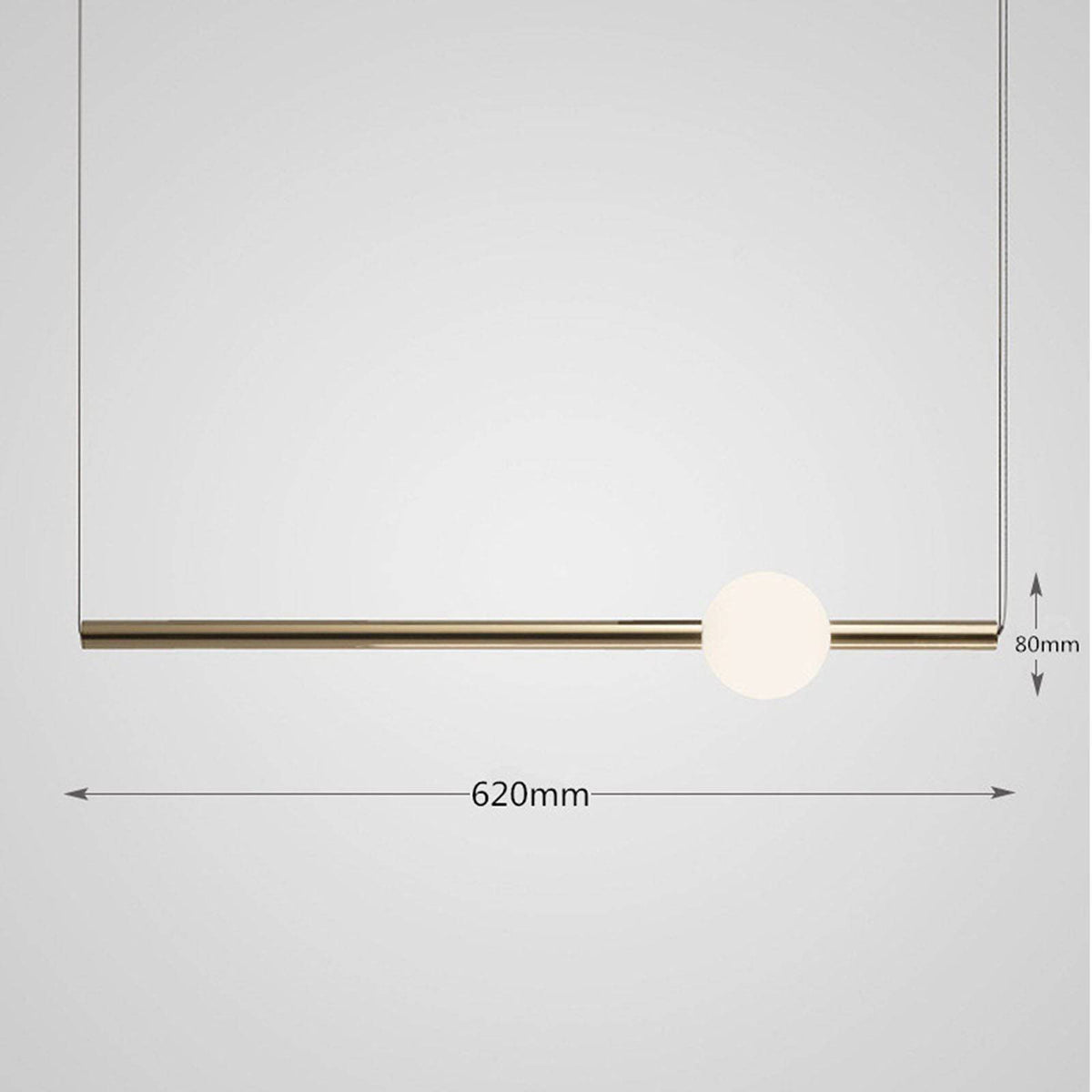 Flen Pendant Lamp by BEACON with sleek modern design, hanging from ceiling with a smooth, curved shape in a contemporary setting.
