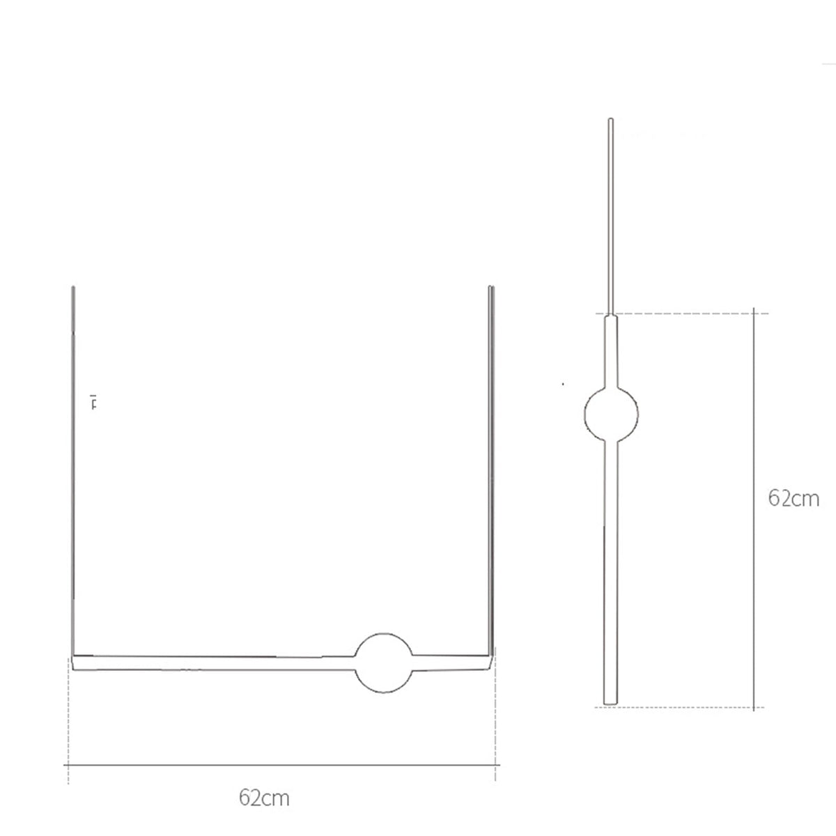 Flen Pendant Lamp by BEACON, modern pendant lighting fixture with sleek design, hanging from ceiling with a minimalist style.