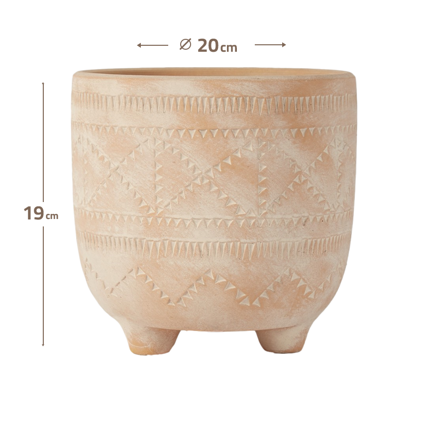 BEACON Floral Treasure outdoor/indoor planter box with floral design, durable container for plants and flowers.