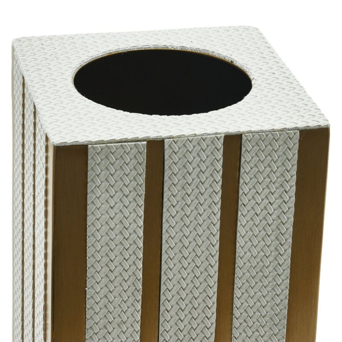 Elegant ceramic flower vase from BEACON’s FLOWER VASE-S DD201031AS collection, with a sleek, modern design.