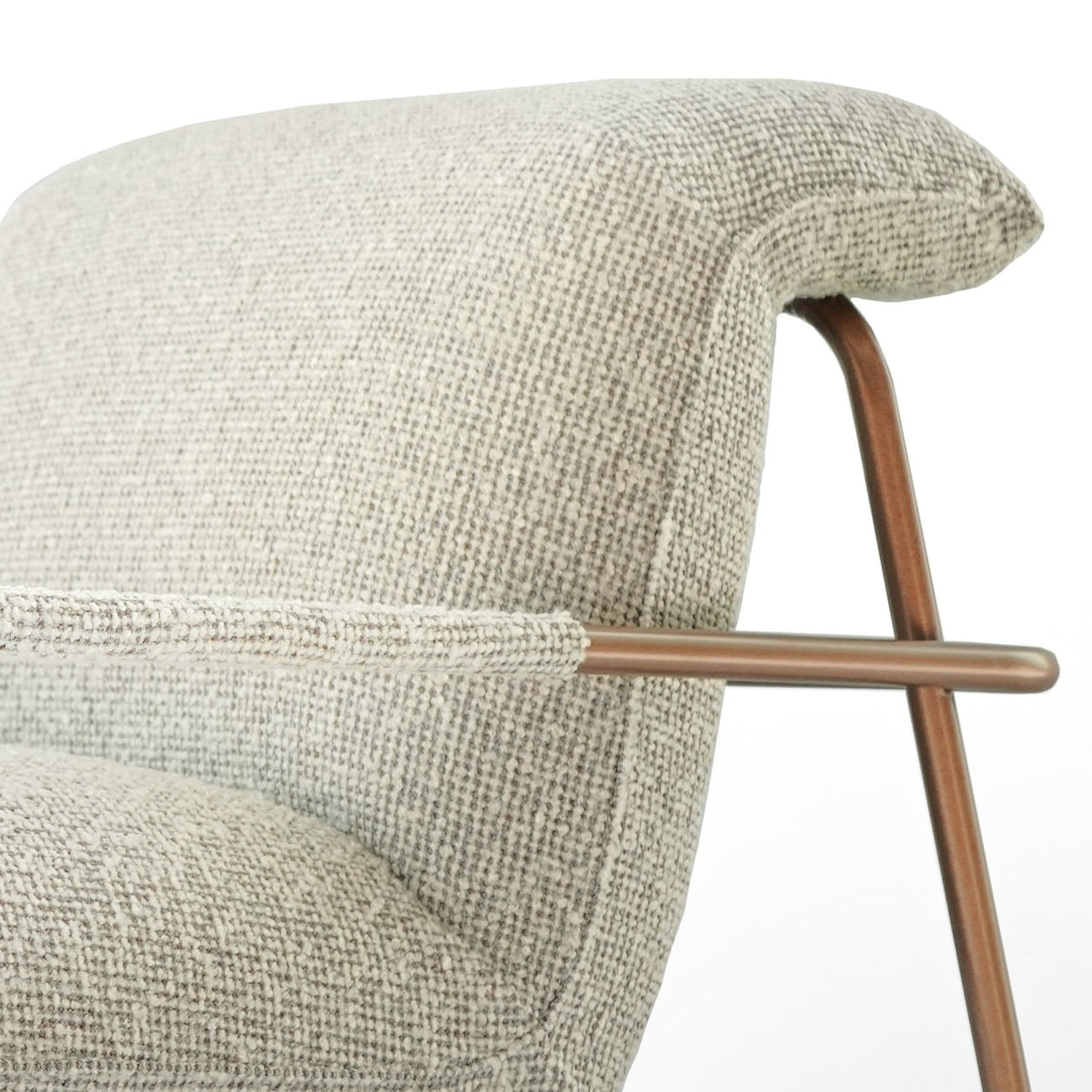 Display image of the Gamma Armchair by HOMAGE KOLTUK, showcasing its modern design and plush upholstery.