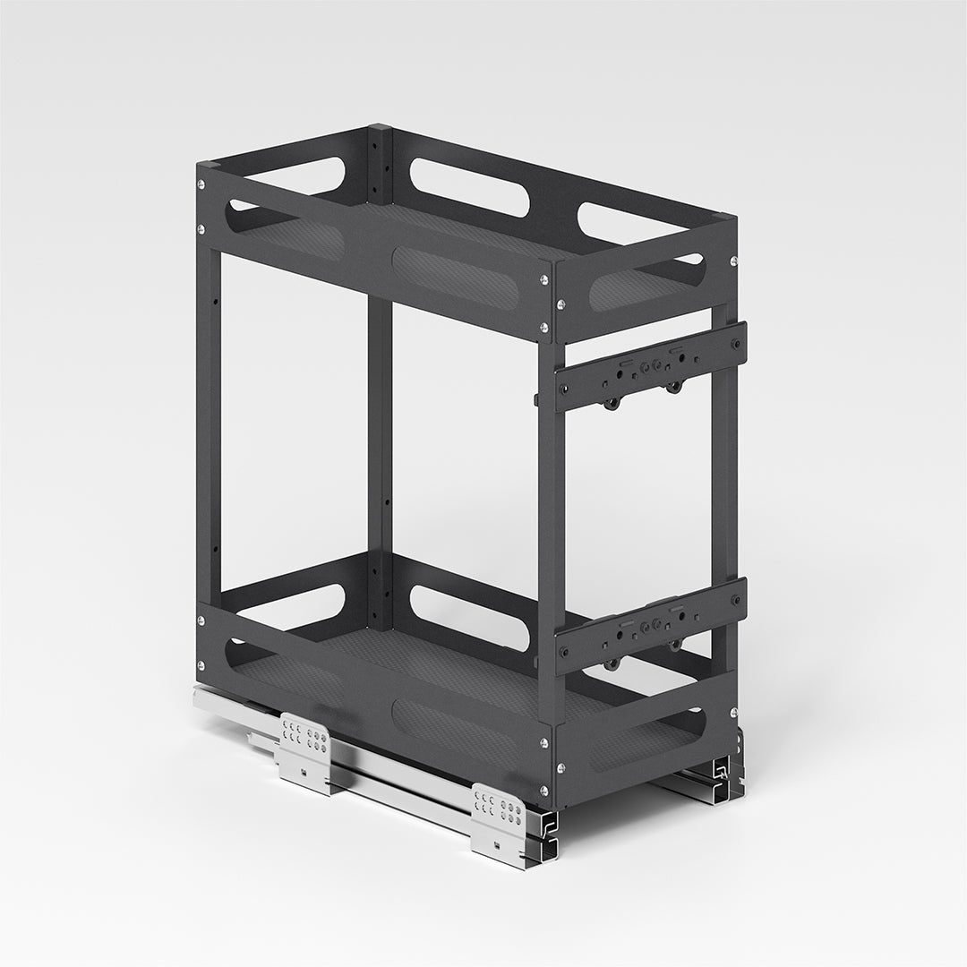 GlidePro Cabinet Pull Out Storage Organizer - BK.7408 - Storage/TV Unites - ebarza Furniture UAE | Shop Modern Furniture in Abu Dhabi & Dubai - مفروشات ايبازرا في الامارات | تسوق اثاث عصري وديكورات مميزة في دبي وابوظبي