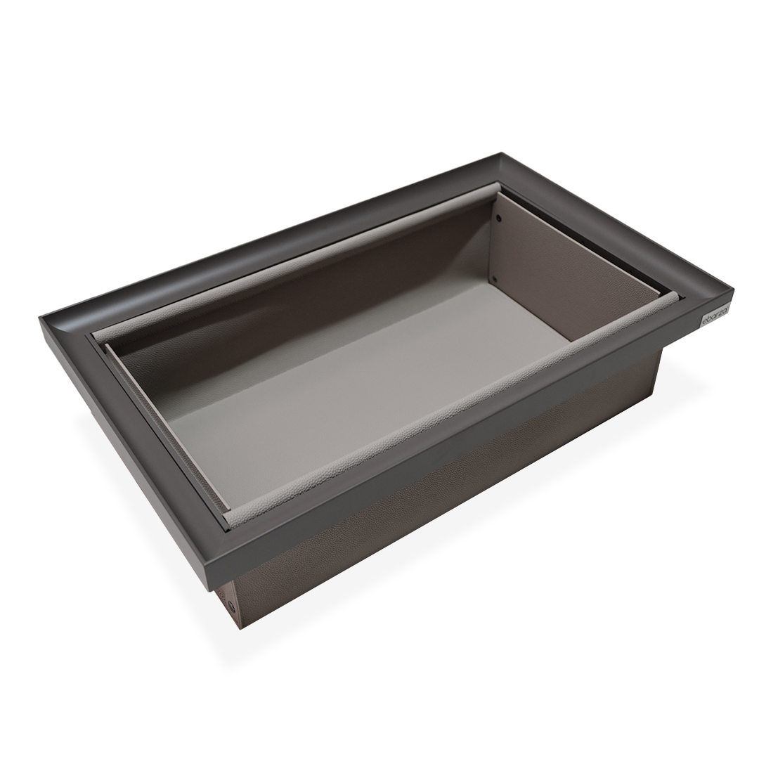 BEACON GlidePro Storage Box with Hangers, MA.2322 model, organized clothing storage in a sleek, durable container.