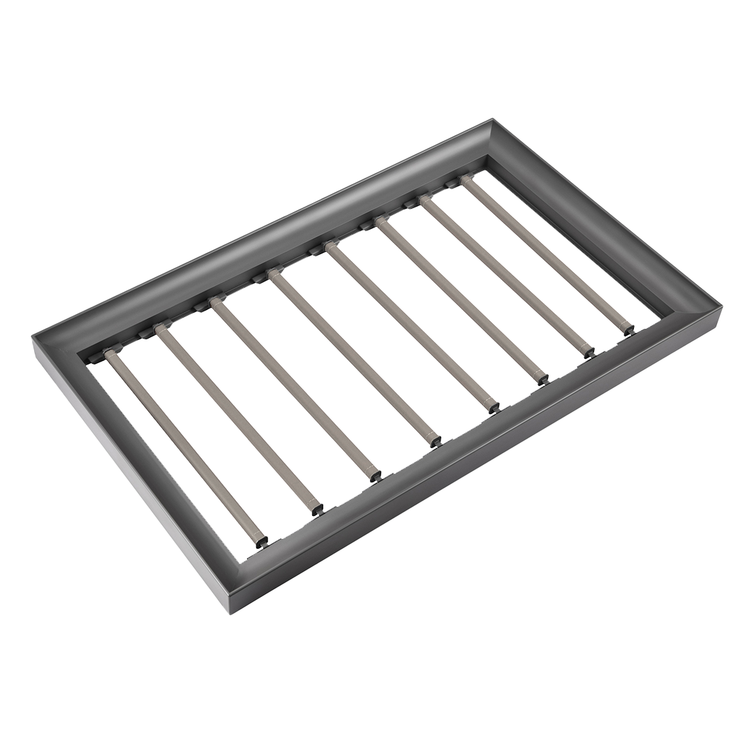 BEACON GlidePro Trouser Rack MA.2324 with durable hangers for organized hanging of trousers and clothing.