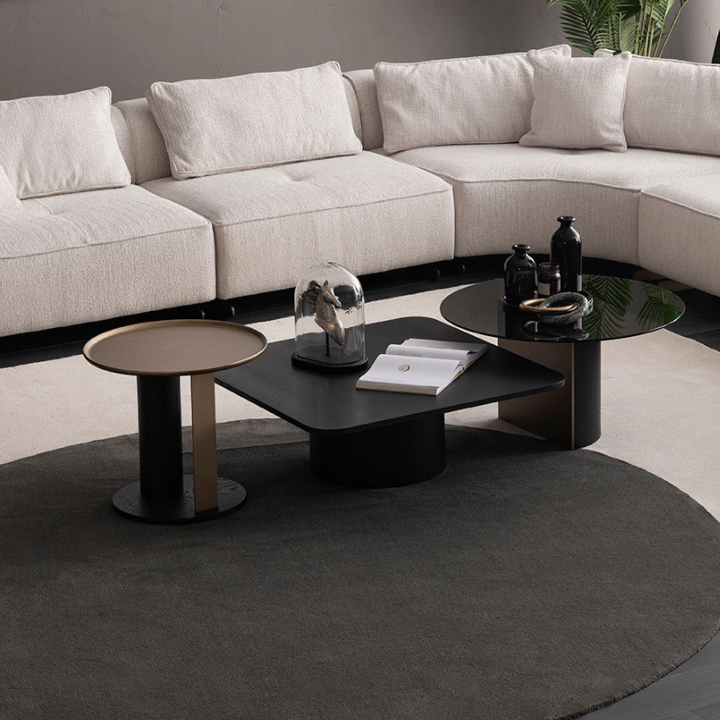 Grande Side Table ORXGRND-ST55 - Side Tables - ebarza Furniture UAE | Shop Modern Furniture in Abu Dhabi & Dubai - مفروشات ايبازرا في الامارات | تسوق اثاث عصري وديكورات مميزة في دبي وابوظبي