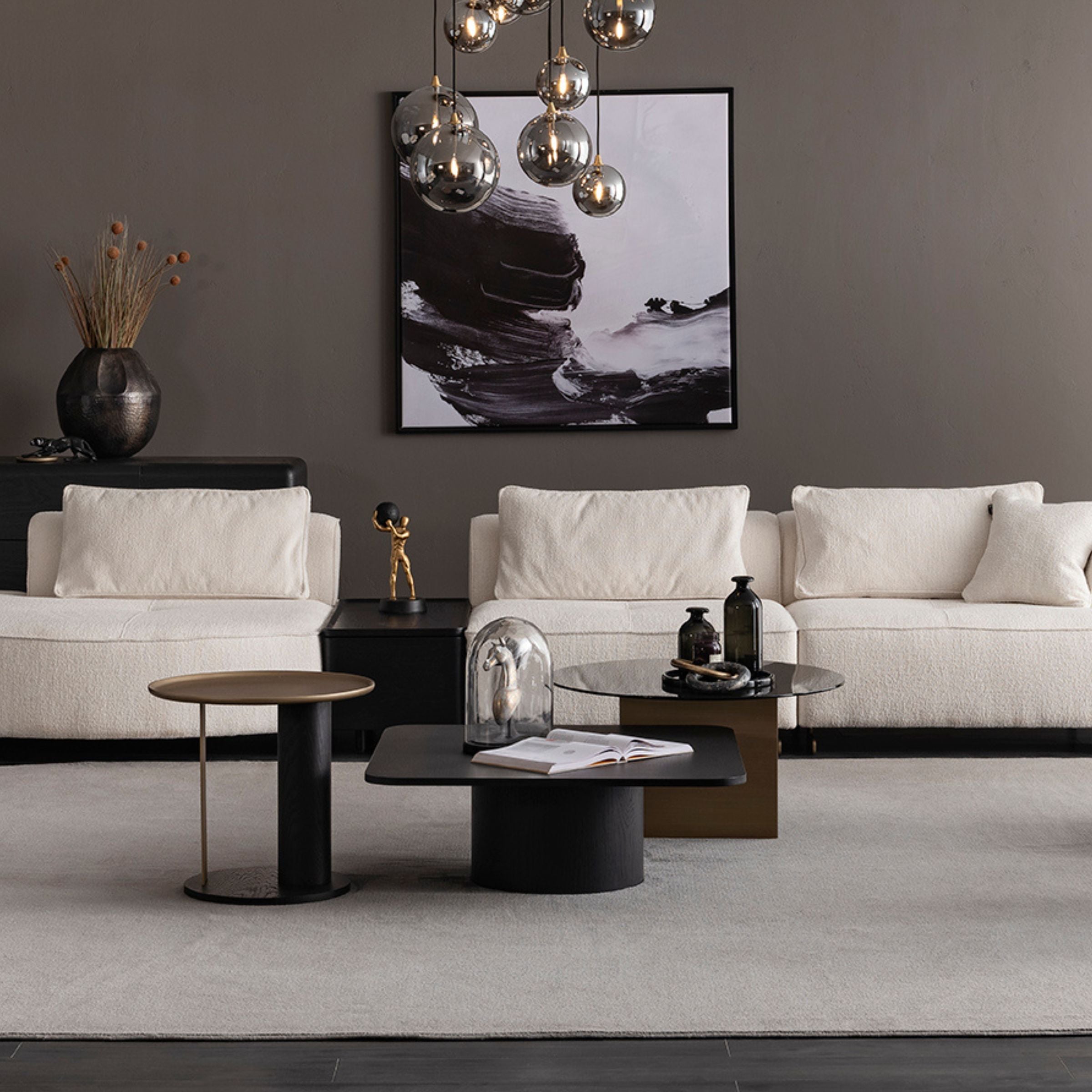 Grande Side Table ORXGRND-ST55 - Side Tables - ebarza Furniture UAE | Shop Modern Furniture in Abu Dhabi & Dubai - مفروشات ايبازرا في الامارات | تسوق اثاث عصري وديكورات مميزة في دبي وابوظبي