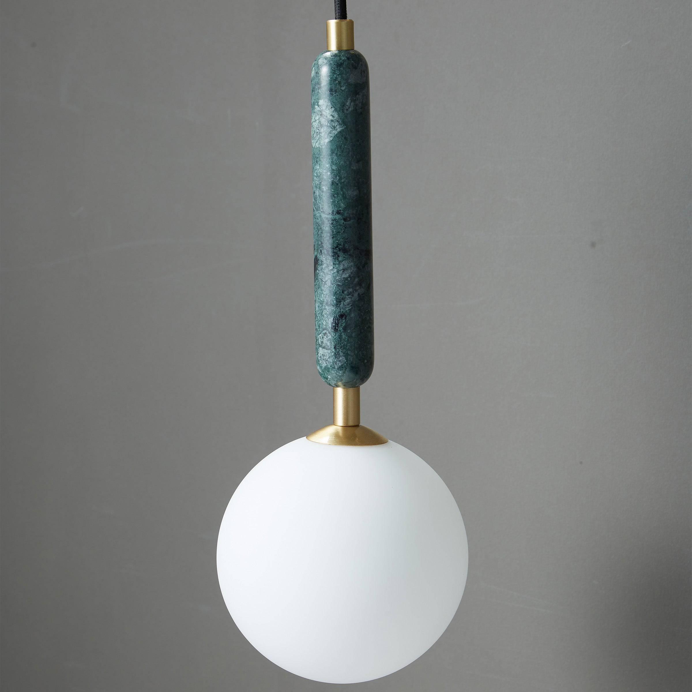 Green Marble Wall Lamp 6605-Gn - Wall Lamps - ebarza Furniture UAE | Shop Modern Furniture in Abu Dhabi & Dubai - مفروشات ايبازرا في الامارات | تسوق اثاث عصري وديكورات مميزة في دبي وابوظبي