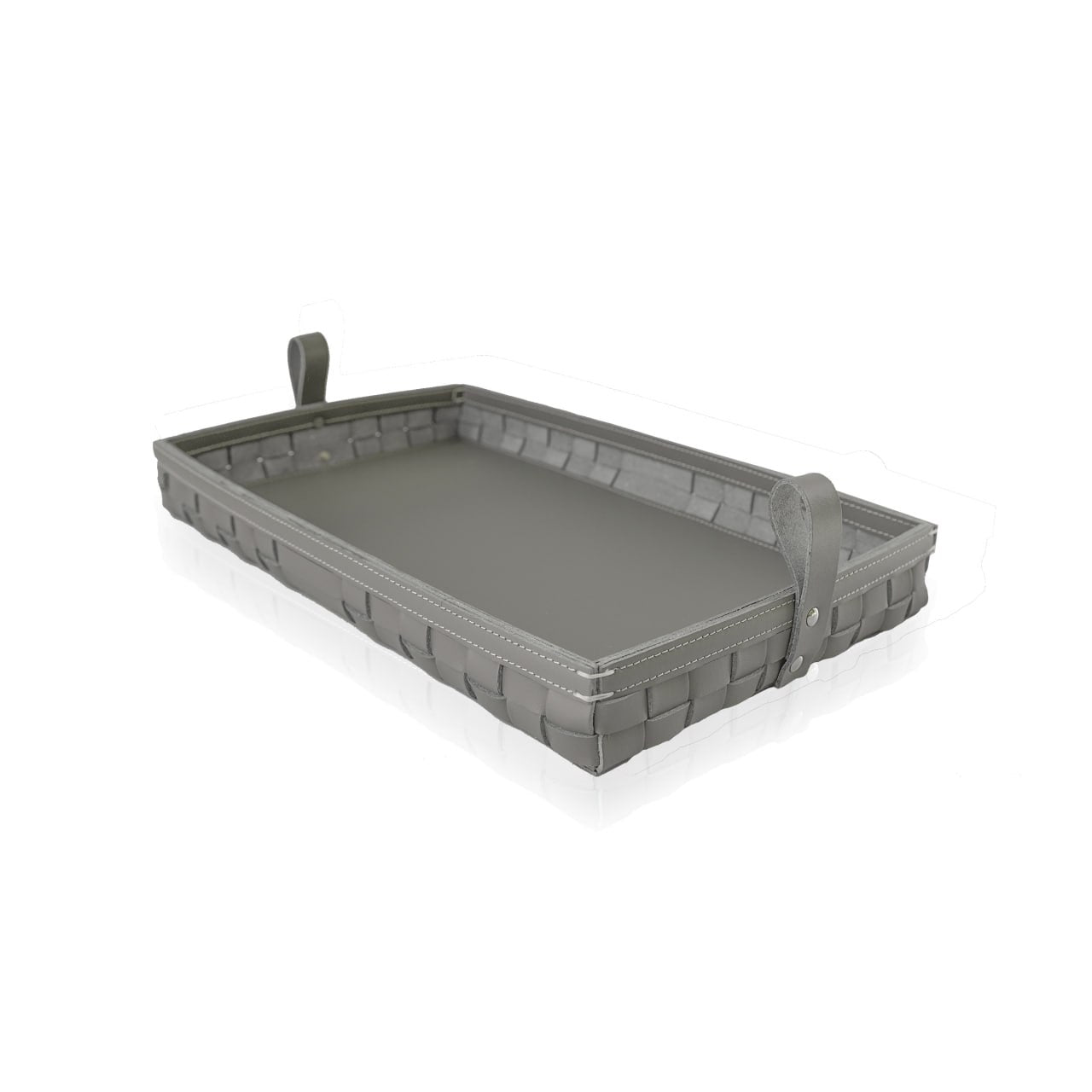 GREY KNITTING TRAY- RECTANGULAR DT201158B - Trays - ebarza Furniture UAE | Shop Modern Furniture in Abu Dhabi & Dubai - مفروشات ايبازرا في الامارات | تسوق اثاث عصري وديكورات مميزة في دبي وابوظبي