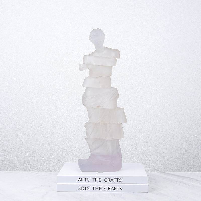 Grey Venus Sculpture Fb-Sz2012B - Home Decor Figurines - ebarza Furniture UAE | Shop Modern Furniture in Abu Dhabi & Dubai - مفروشات ايبازرا في الامارات | تسوق اثاث عصري وديكورات مميزة في دبي وابوظبي
