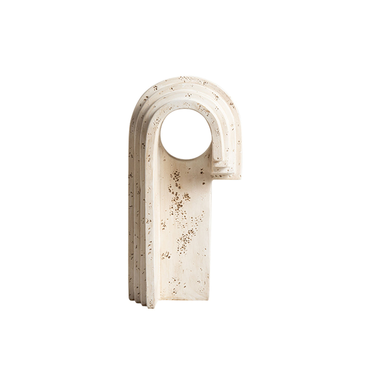 Round hole grille pendulum figurine from BEACON home decor collection, stylish decorative piece for modern interior design.