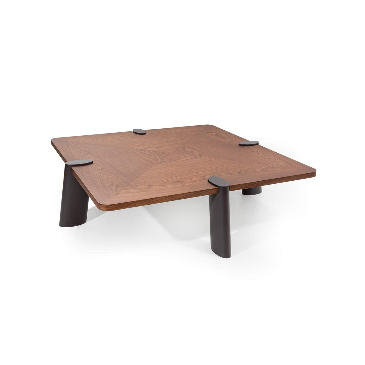 Modern Guzzi Coffee Table by TOGO HOME STYLE with a sleek wooden surface and sturdy metal legs, ideal for contemporary living rooms.