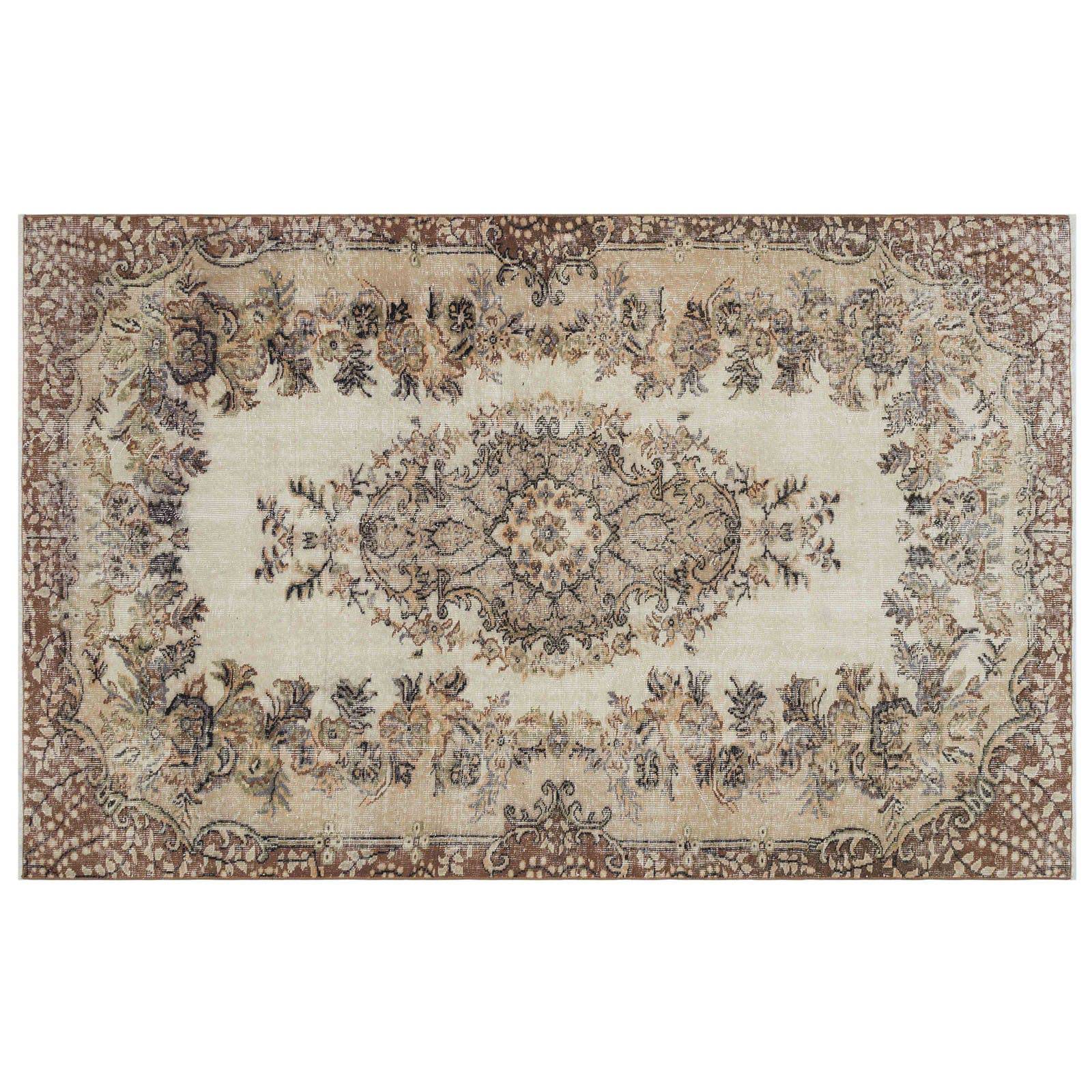 Hali 165X256 Cm Bursa Handmade Over Dyed Rug 1777 - Rugs - ebarza Furniture UAE | Shop Modern Furniture in Abu Dhabi & Dubai - مفروشات ايبازرا في الامارات | تسوق اثاث عصري وديكورات مميزة في دبي وابوظبي
