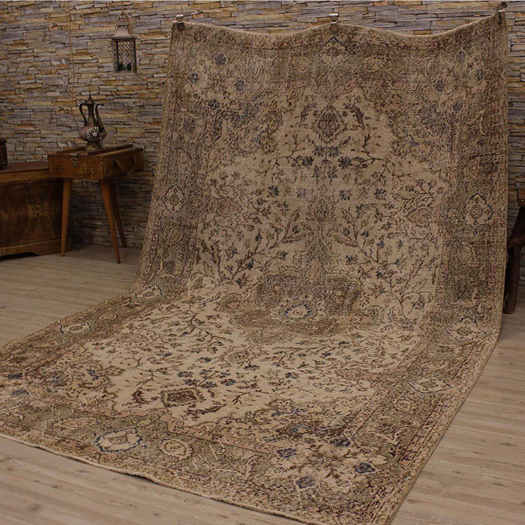 Hali 181X288 Cmbursa Handmade Over Dyed Rug 2314 - Rugs - ebarza Furniture UAE | Shop Modern Furniture in Abu Dhabi & Dubai - مفروشات ايبازرا في الامارات | تسوق اثاث عصري وديكورات مميزة في دبي وابوظبي