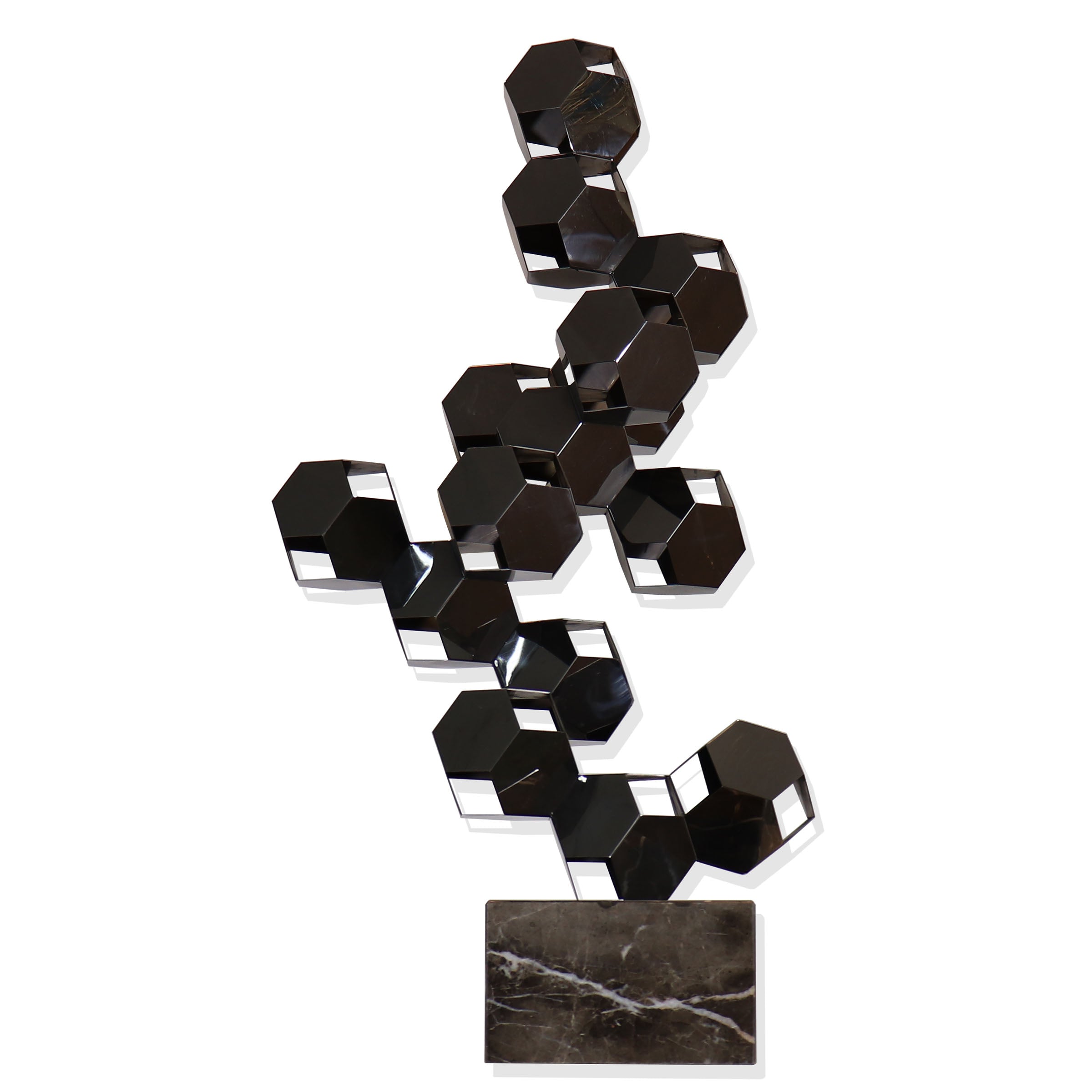 Hand Crafted Stainless steel Black Titanium Artwork BJ20230002 - Artwork - ebarza Furniture UAE | Shop Modern Furniture in Abu Dhabi & Dubai - مفروشات ايبازرا في الامارات | تسوق اثاث عصري وديكورات مميزة في دبي وابوظبي